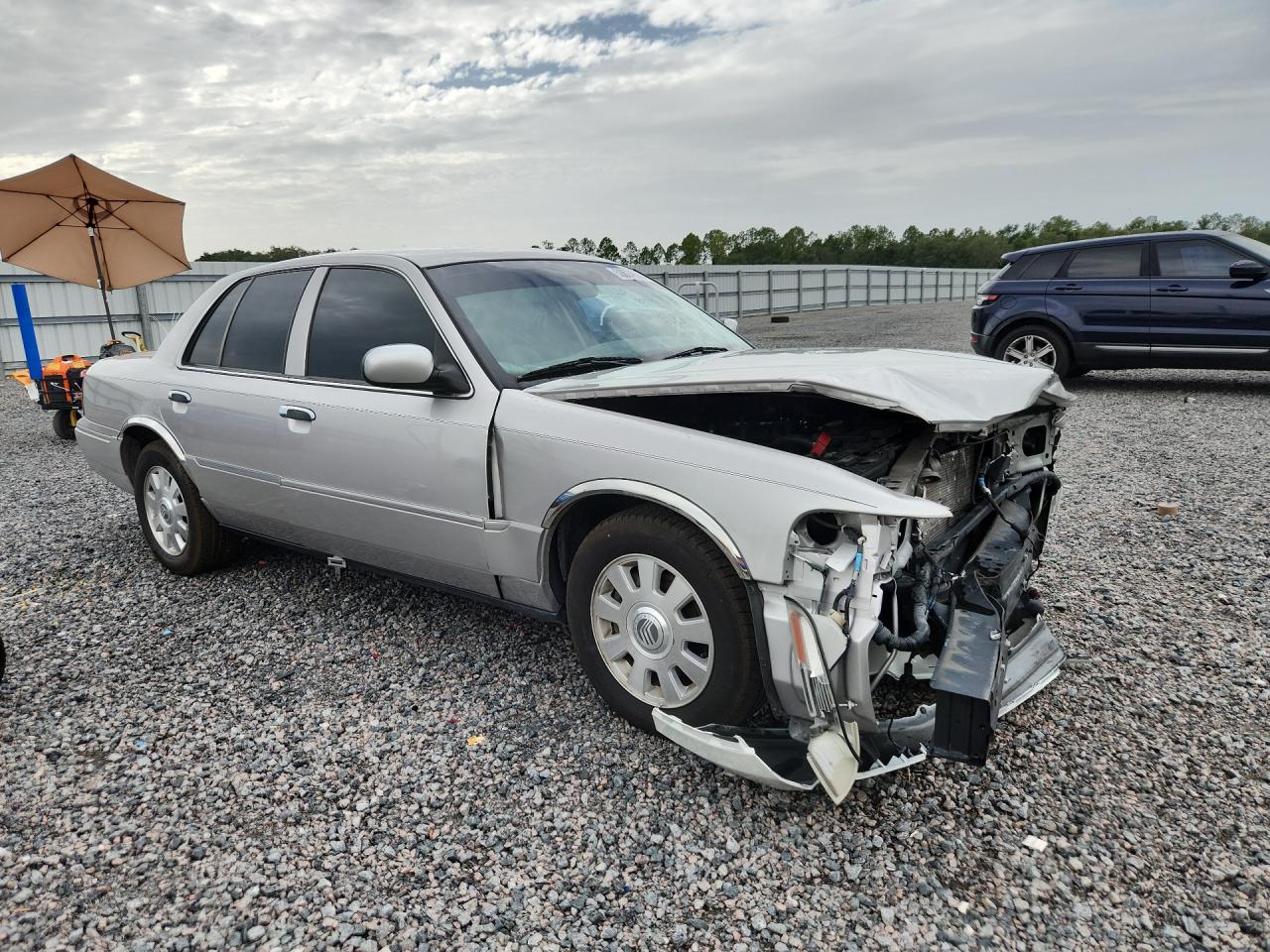 2004 Mercury Grand Marquis Ls Silver vin: 2MEFM75W24X697021