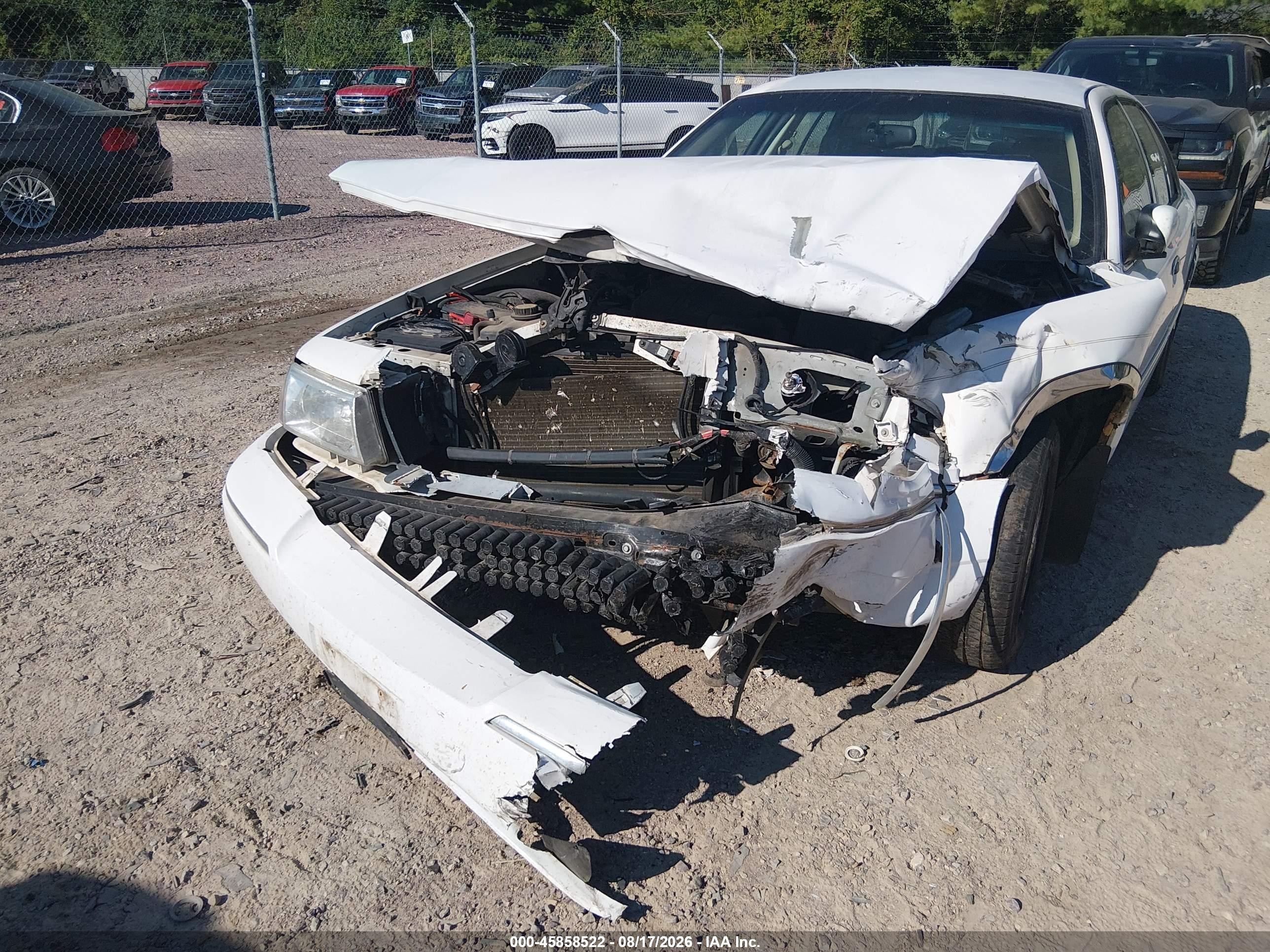 2005 Mercury Grand Marquis Ls/lse Белый vin: 2MEFM75W25X607867