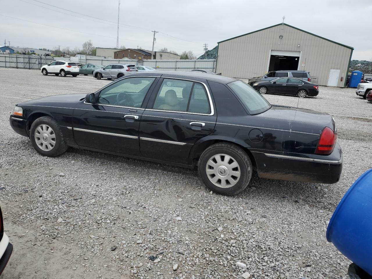 2005 Mercury Grand Marquis Ls Black vin: 2MEFM75W25X627343