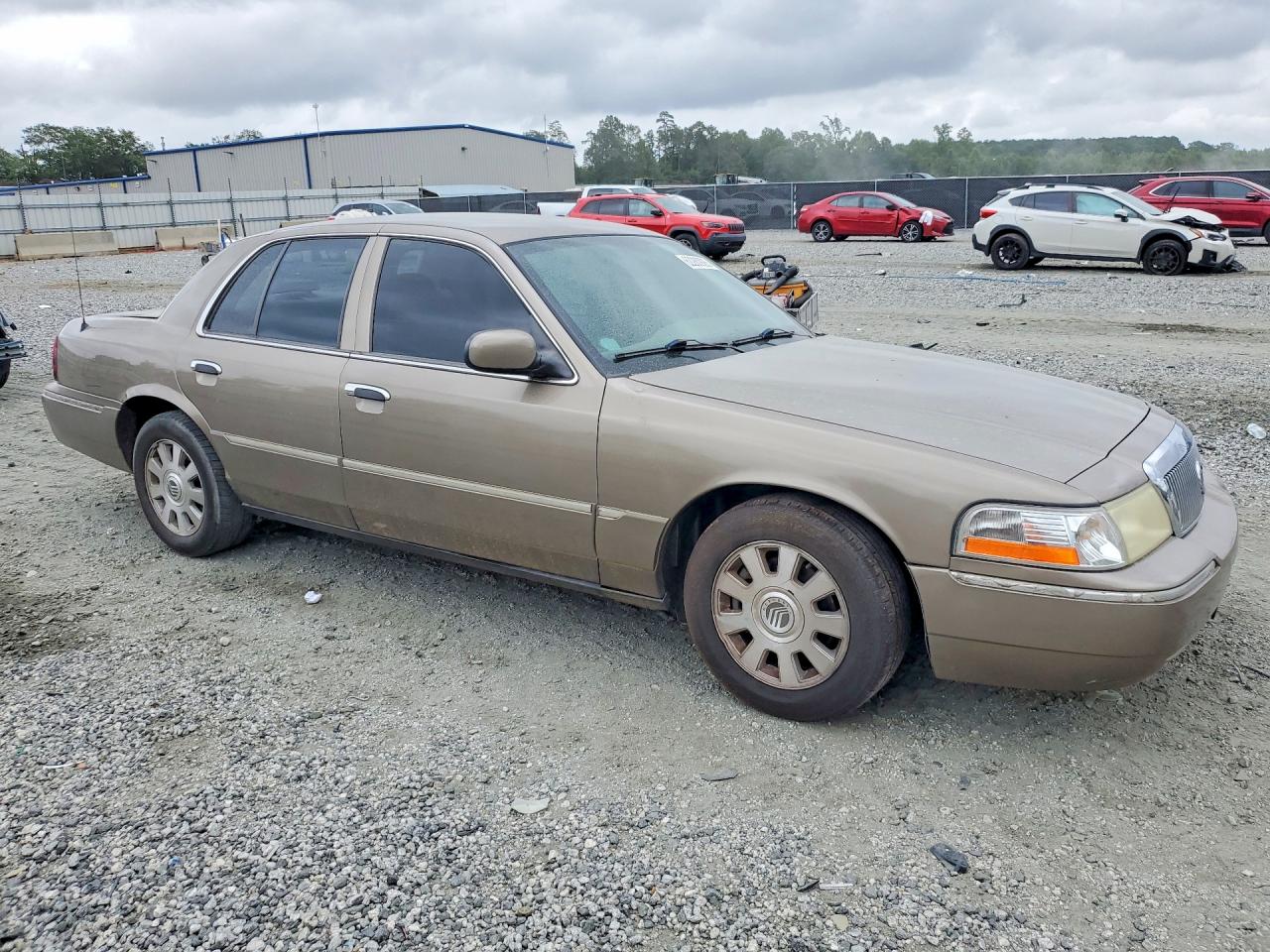 2005 Mercury Grand Marquis Ls Gold vin: 2MEFM75W25X649780