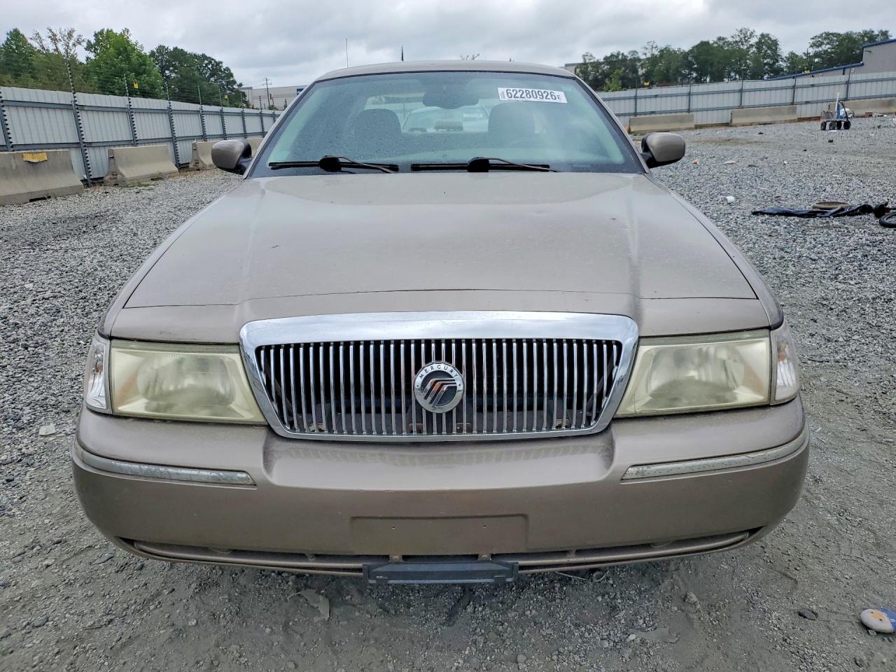 2005 Mercury Grand Marquis Ls Gold vin: 2MEFM75W25X649780