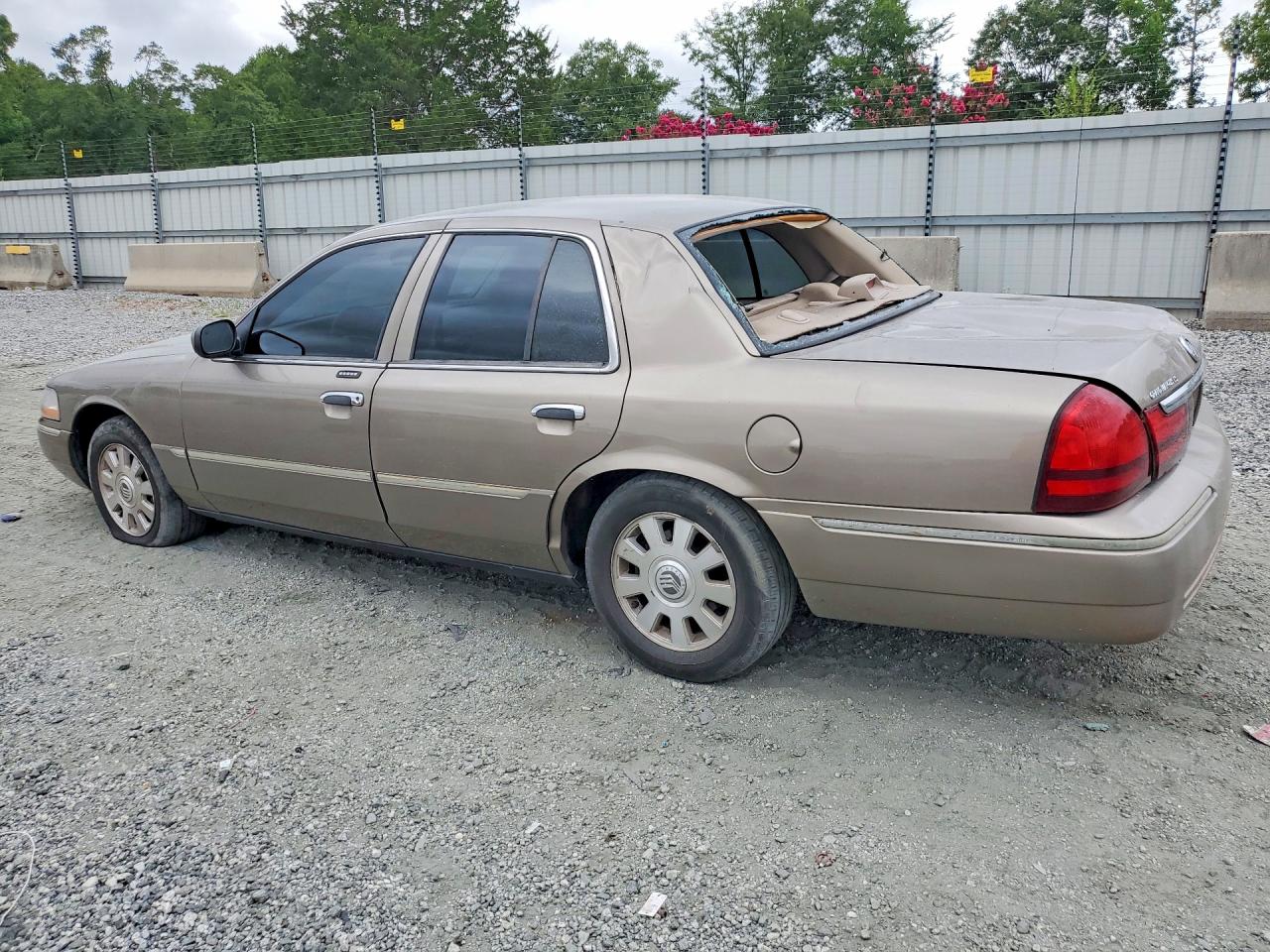 2005 Mercury Grand Marquis Ls Gold vin: 2MEFM75W25X649780