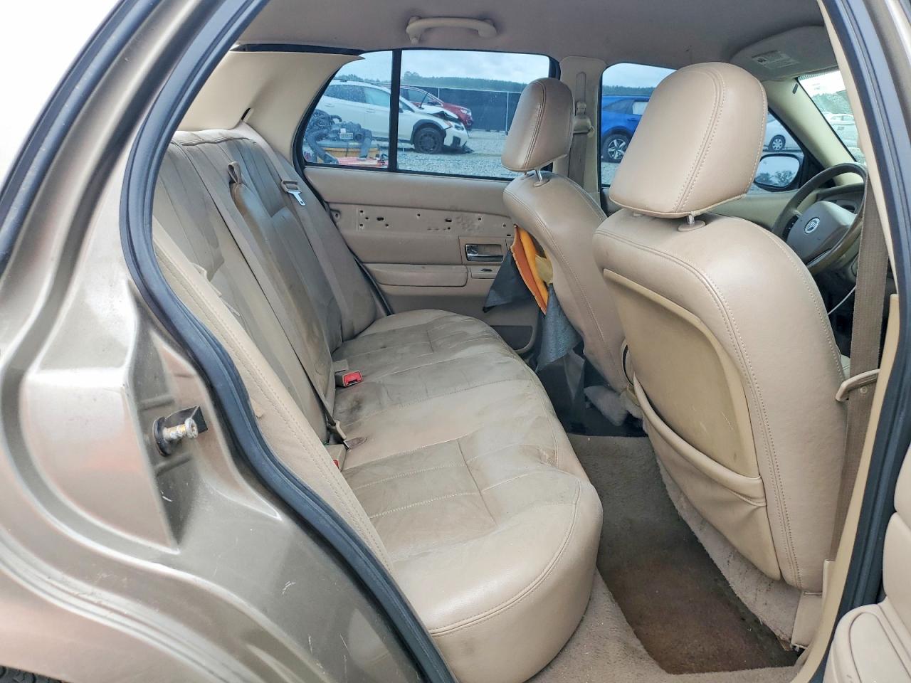 2005 Mercury Grand Marquis Ls Gold vin: 2MEFM75W25X649780