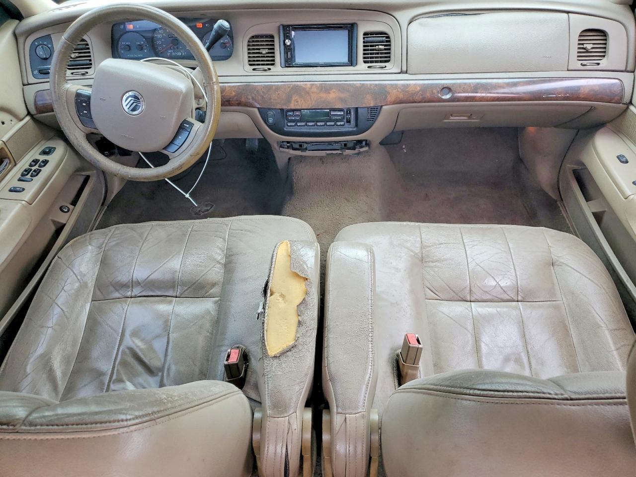 2005 Mercury Grand Marquis Ls Gold vin: 2MEFM75W25X649780