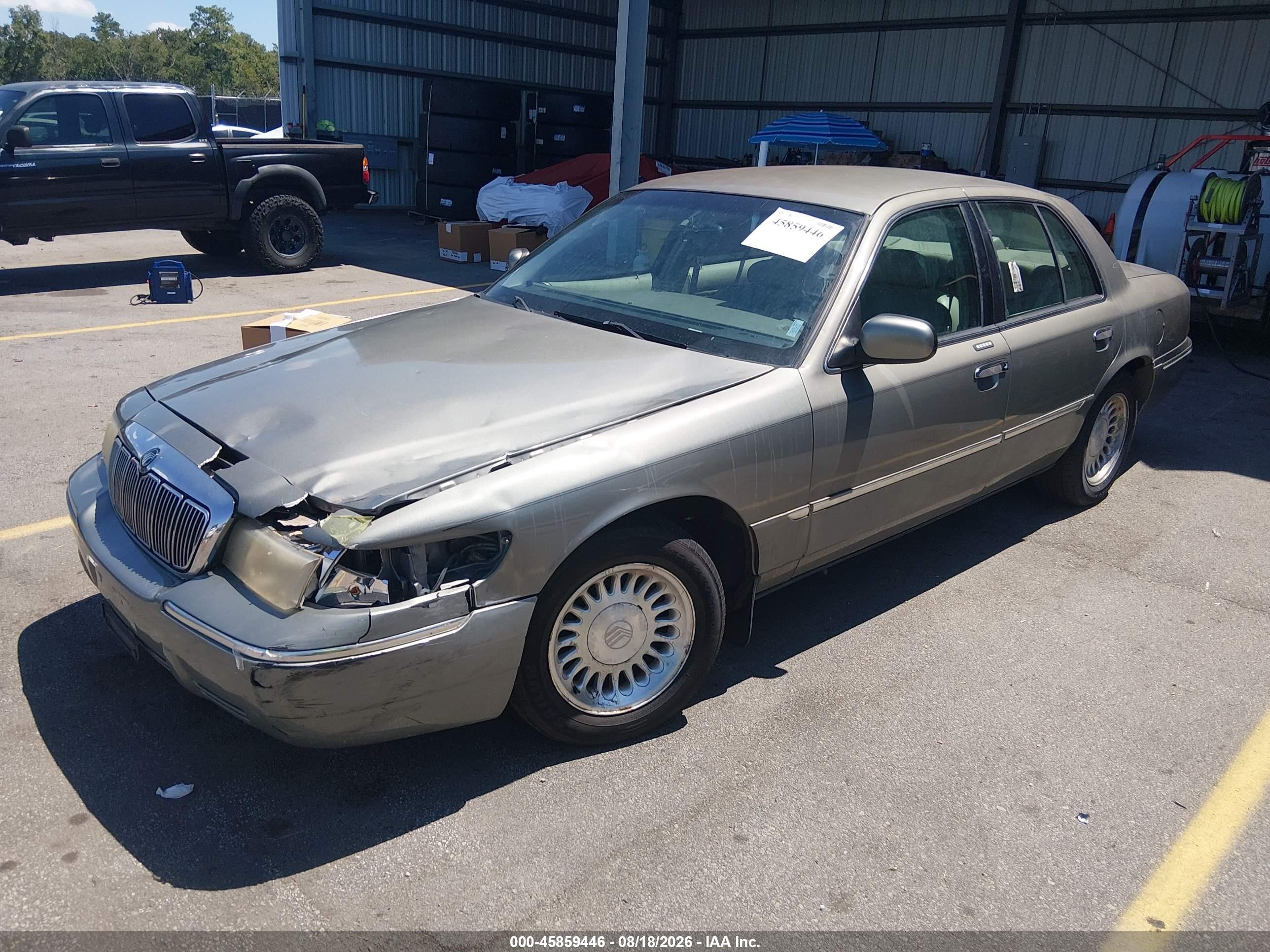 1999 Mercury Grand Marquis Ls Gray vin: 2MEFM75W2XX633050