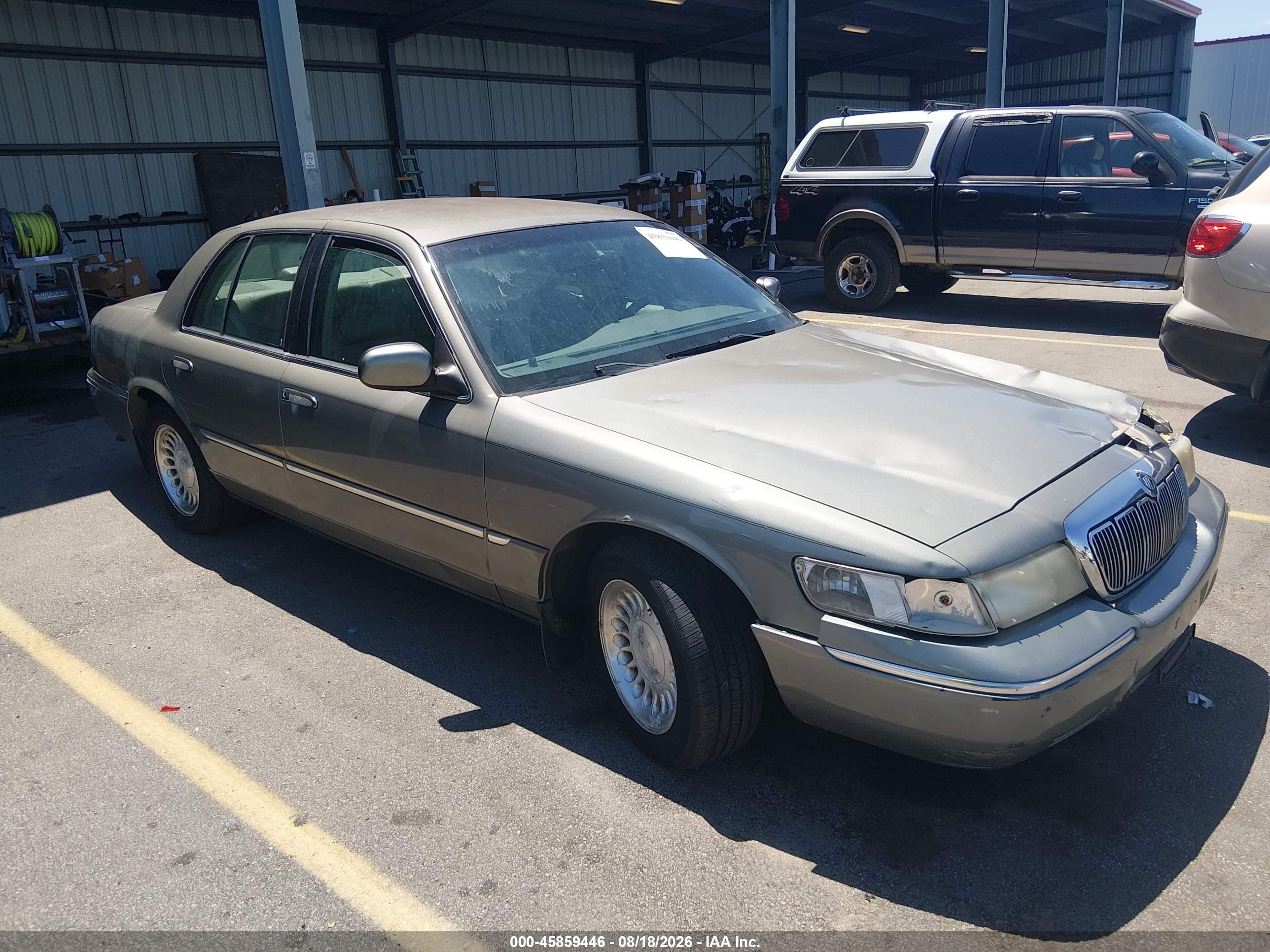 1999 Mercury Grand Marquis Ls Серый vin: 2MEFM75W2XX633050