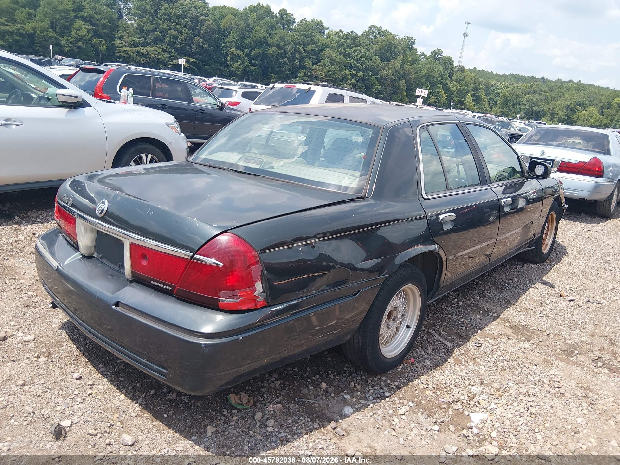 1999 Mercury Grand Marquis Ls Синий vin: 2MEFM75W2XX678862