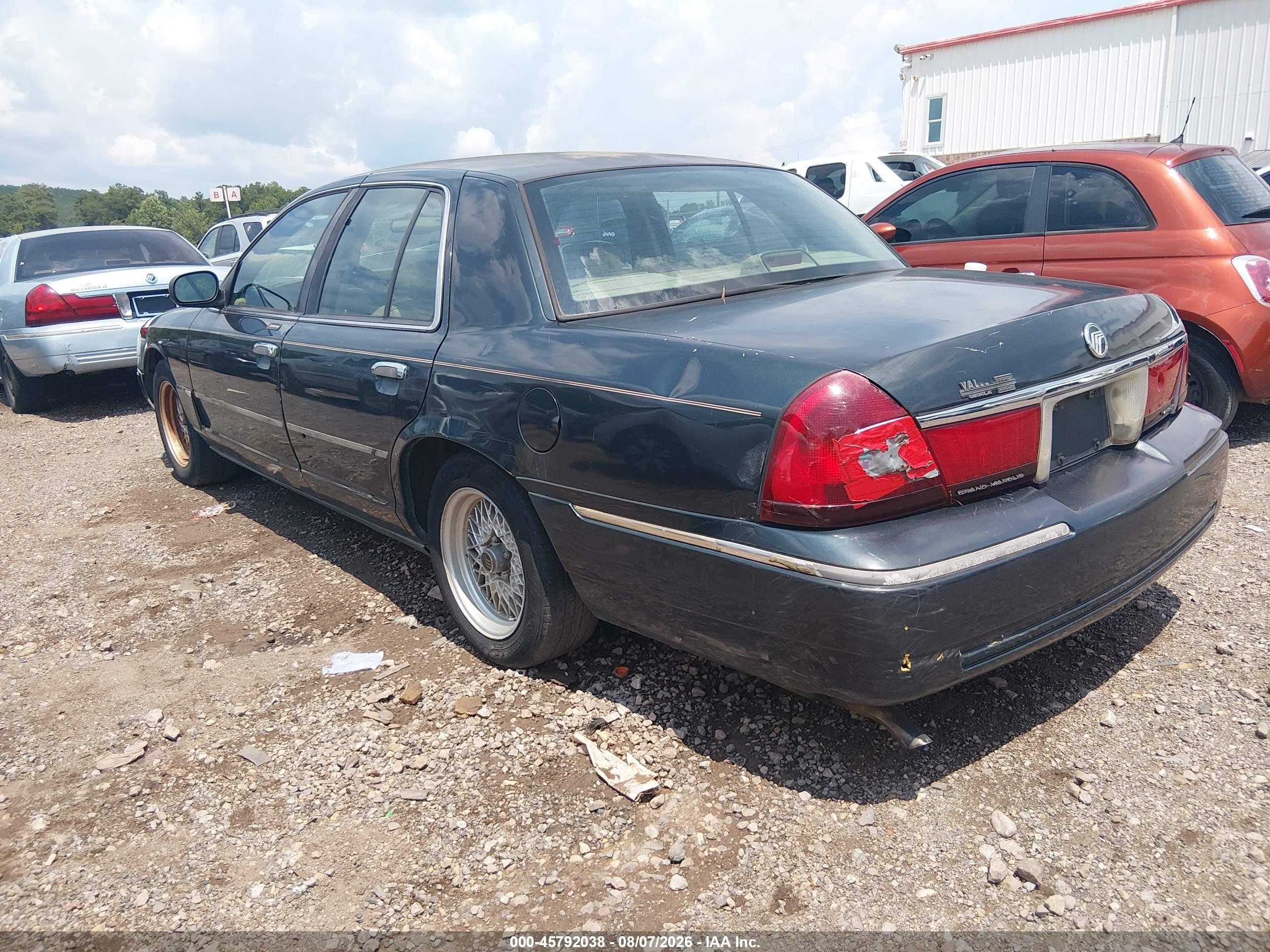 1999 Mercury Grand Marquis Ls Синий vin: 2MEFM75W2XX678862