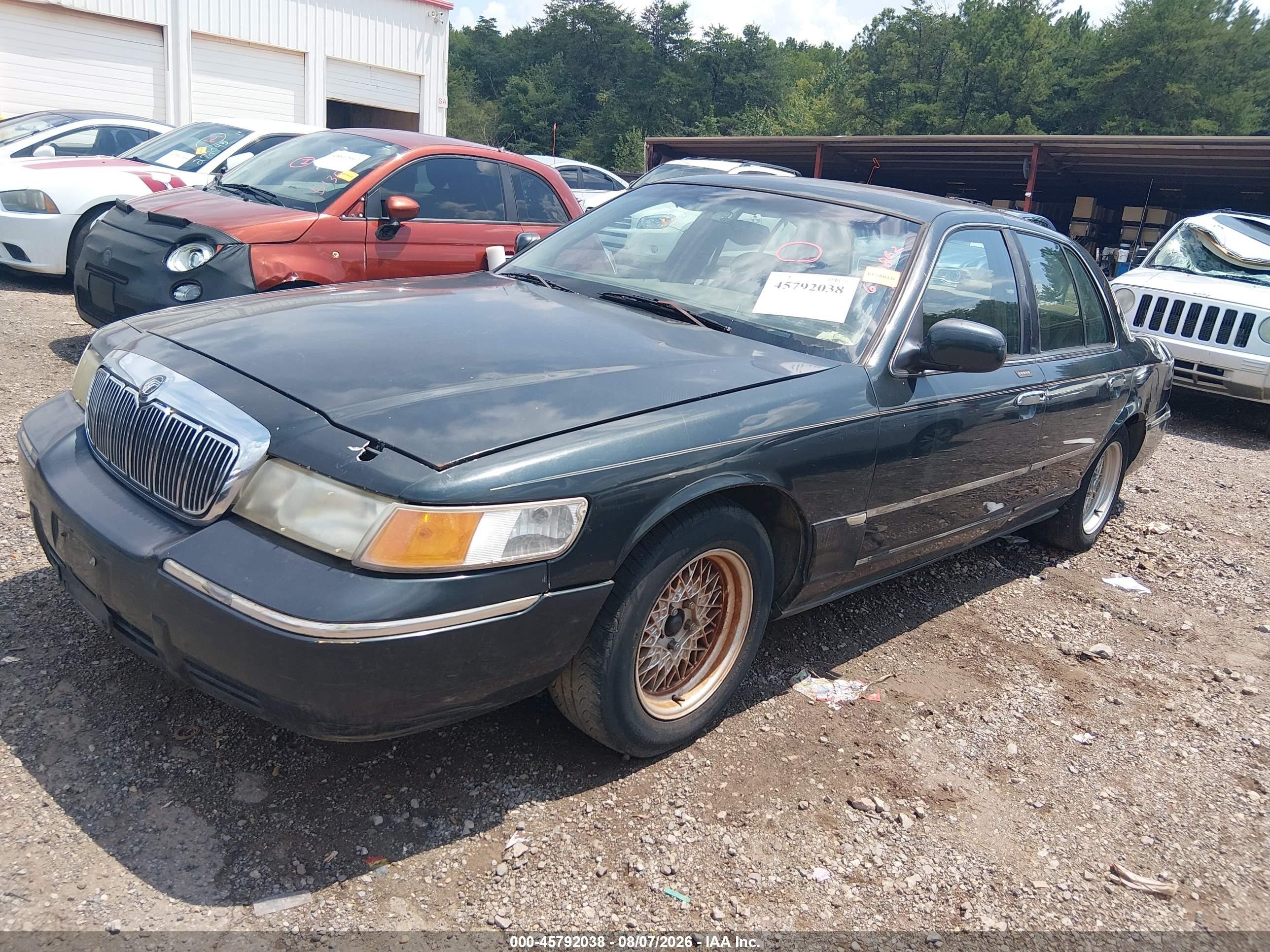 1999 Mercury Grand Marquis Ls Синий vin: 2MEFM75W2XX678862