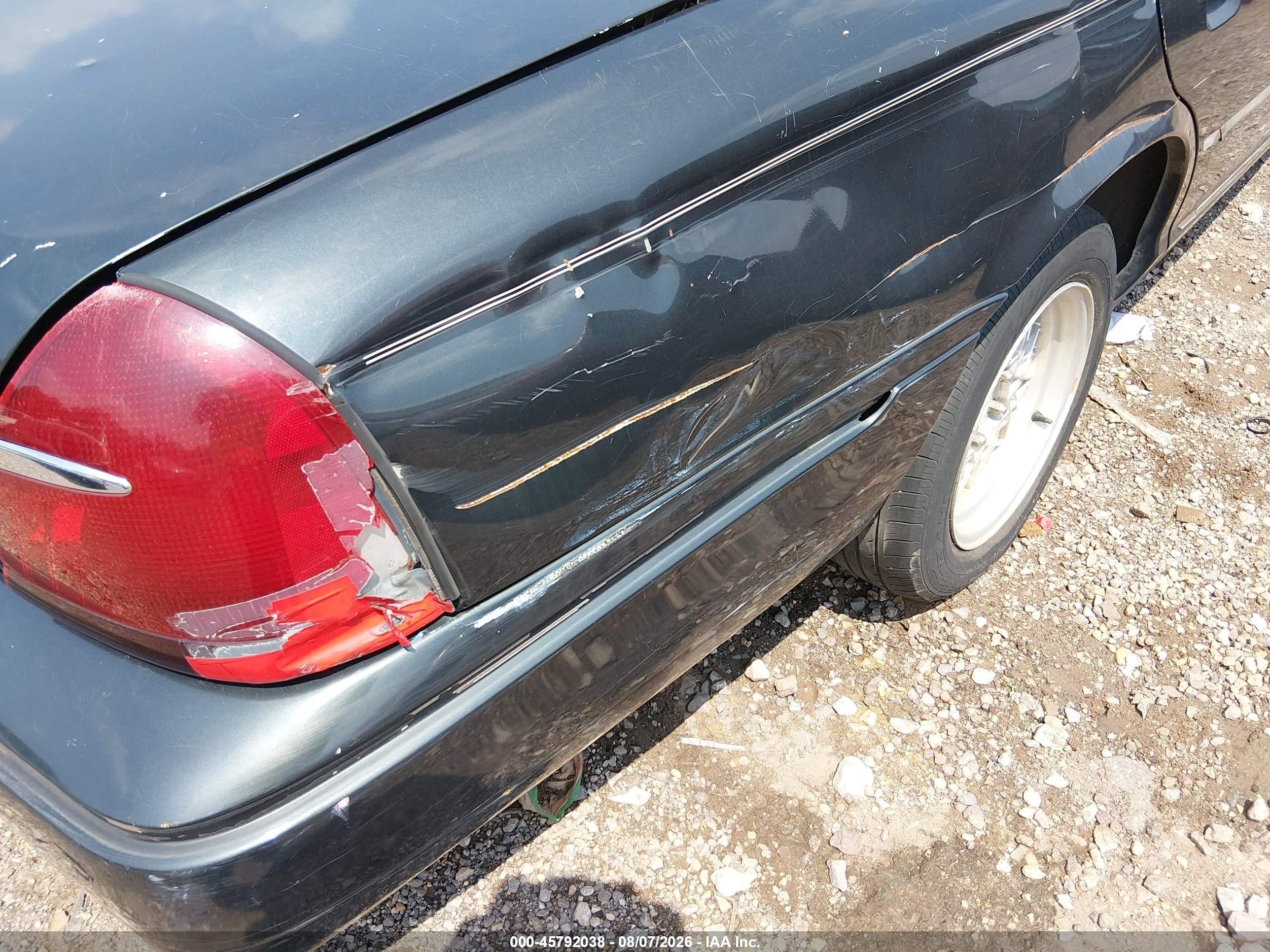 1999 Mercury Grand Marquis Ls Синий vin: 2MEFM75W2XX678862