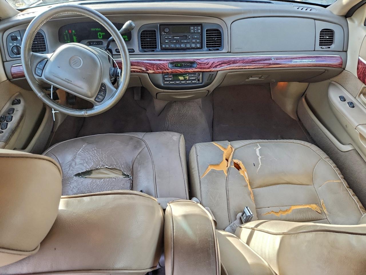 2000 Mercury Grand Marquis Ls Beige vin: 2MEFM75W2YX607193