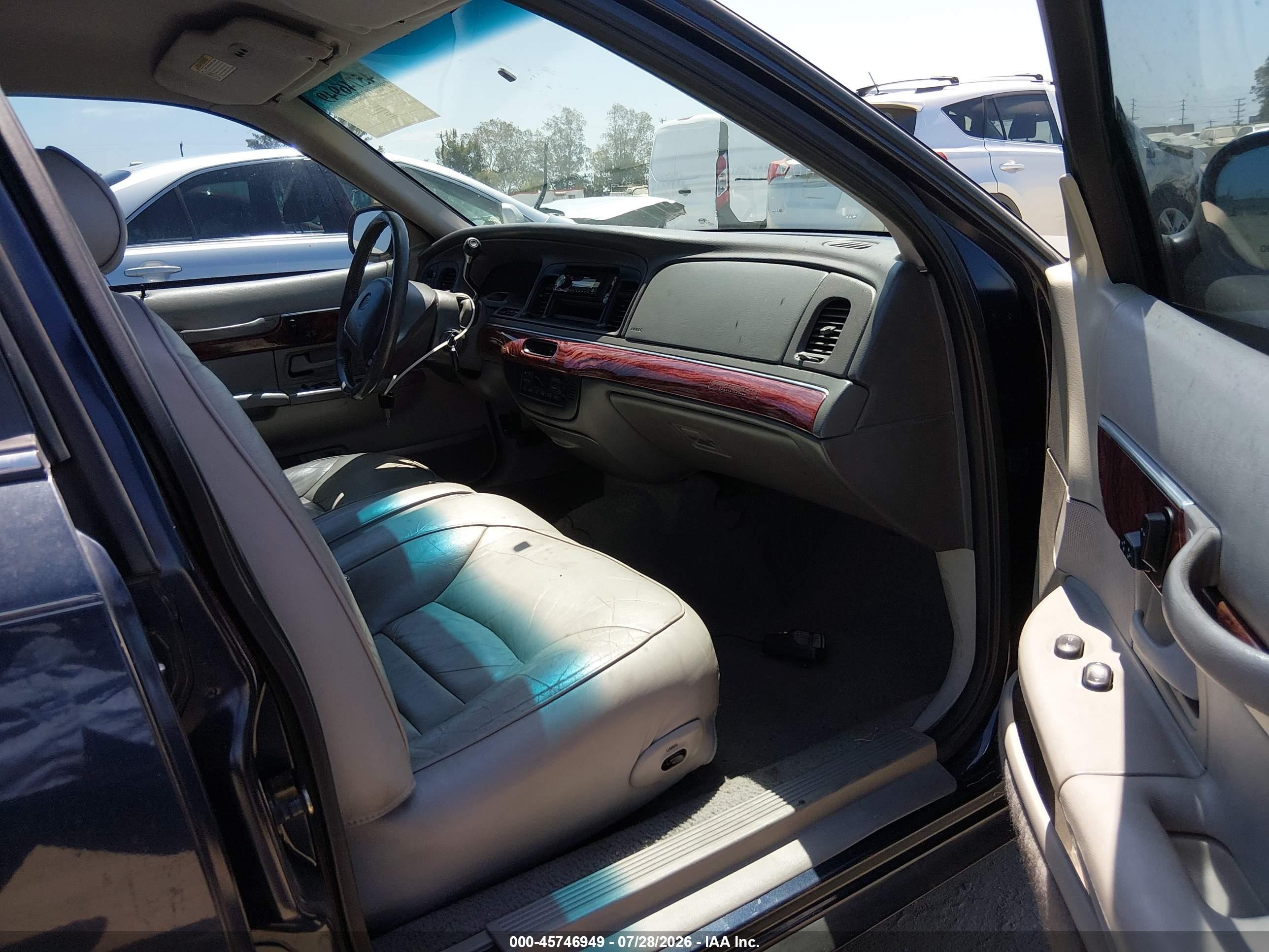 2000 Mercury Grand Marquis Ls Dark Blue vin: 2MEFM75W2YX641991