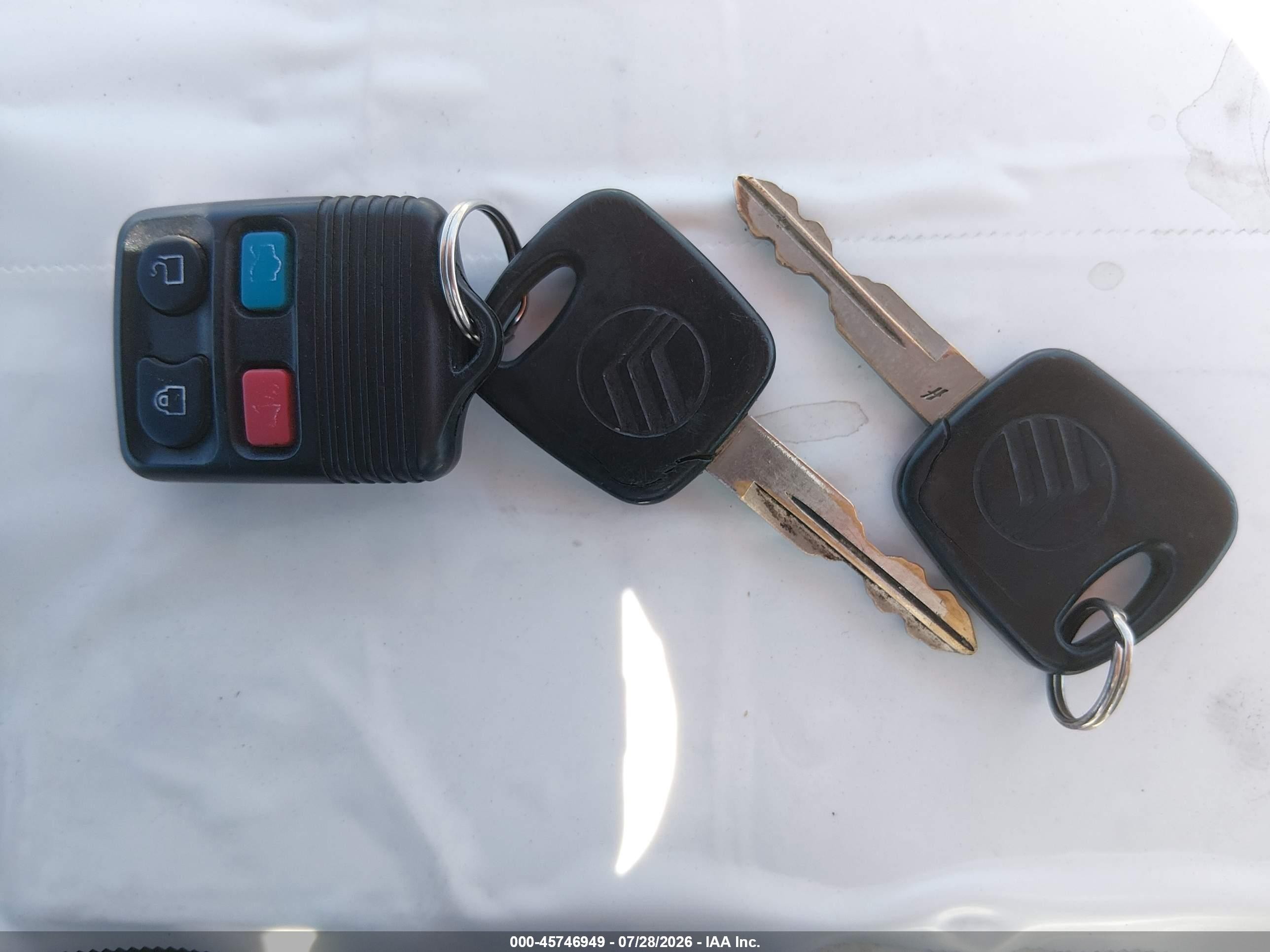 2000 Mercury Grand Marquis Ls Dark Blue vin: 2MEFM75W2YX641991