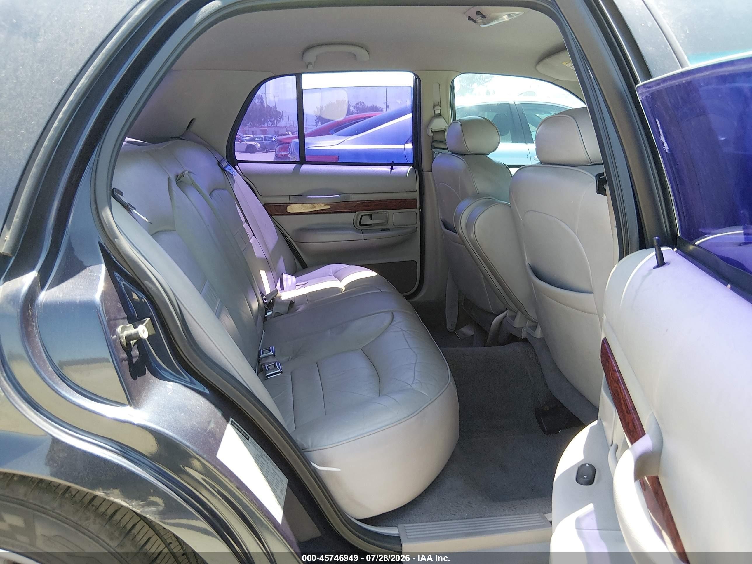 2000 Mercury Grand Marquis Ls Dark Blue vin: 2MEFM75W2YX641991