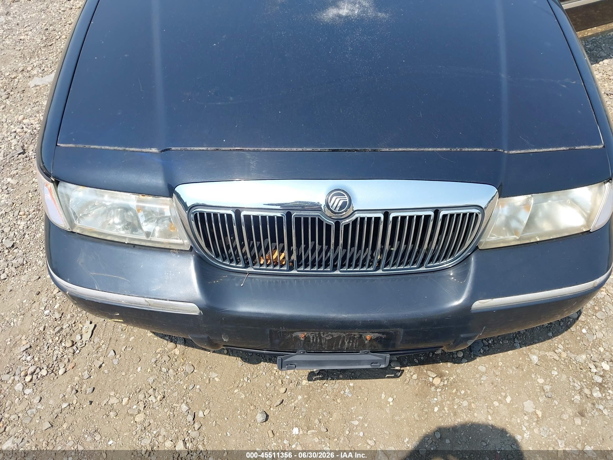 2000 Mercury Grand Marquis Ls Black vin: 2MEFM75W2YX653574