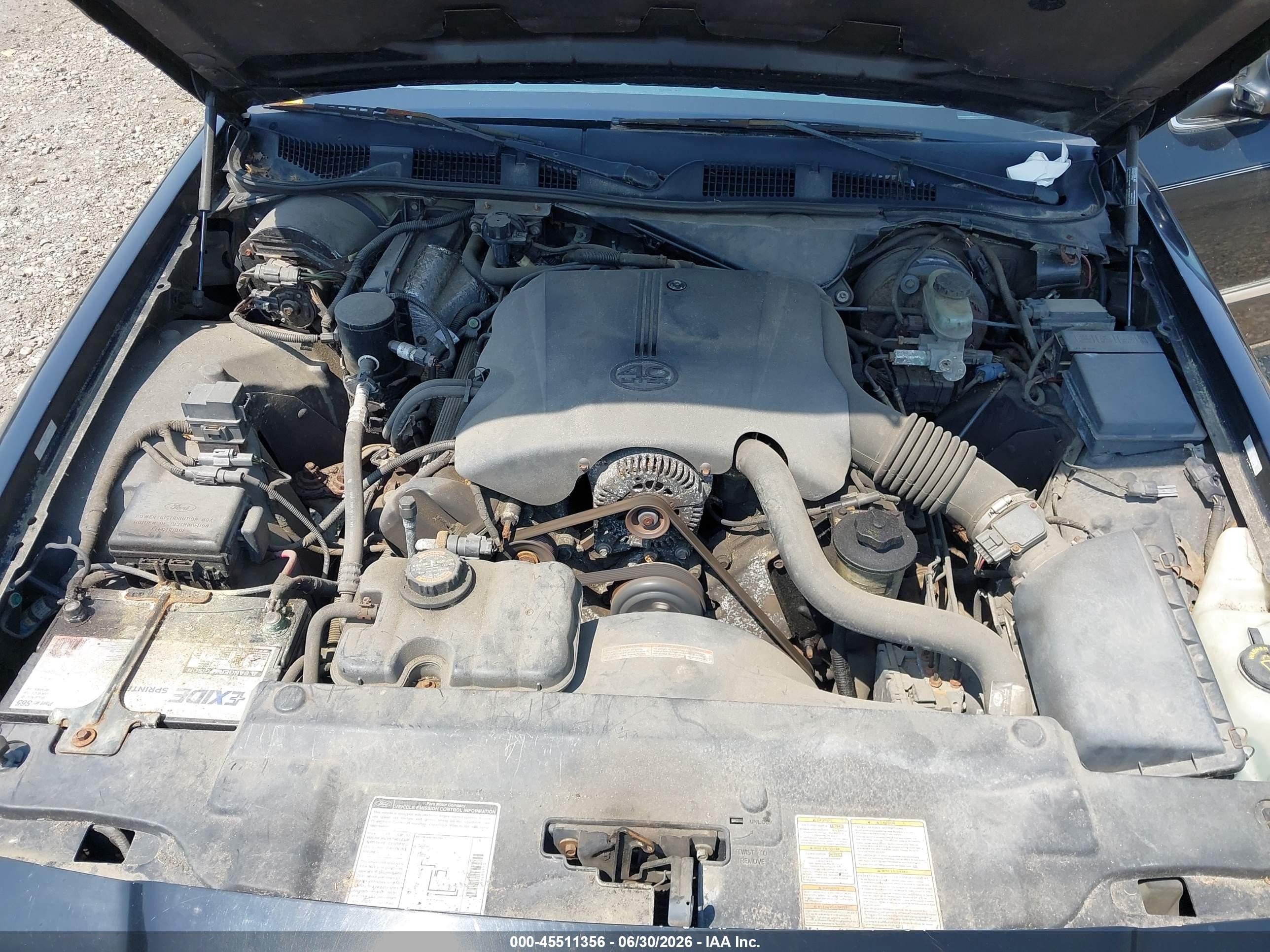 2000 Mercury Grand Marquis Ls Black vin: 2MEFM75W2YX653574