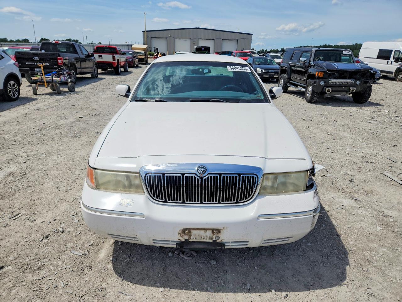 2001 Mercury Grand Marquis Ls White vin: 2MEFM75W31X624137