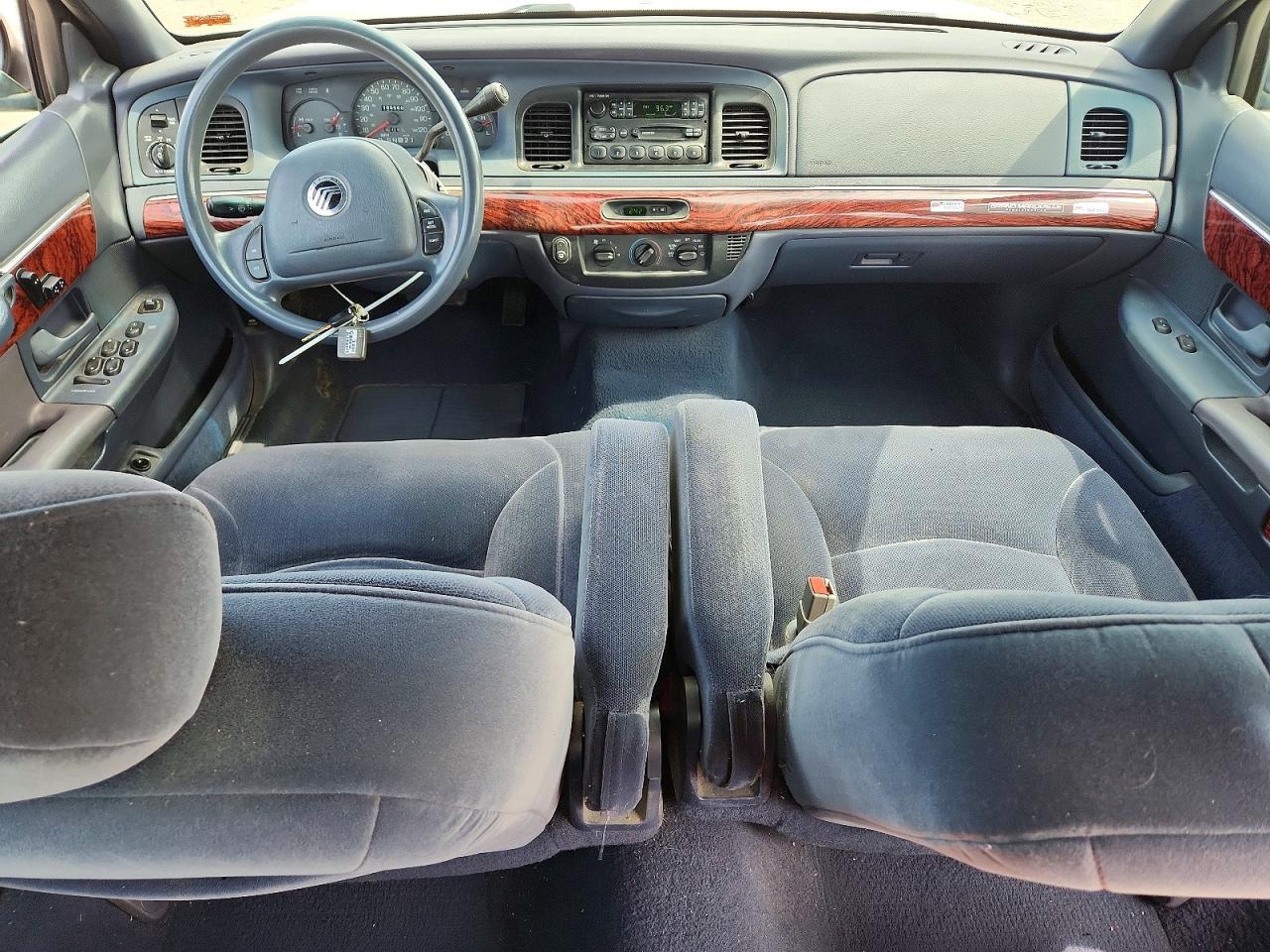 2001 Mercury Grand Marquis Ls White vin: 2MEFM75W31X624137
