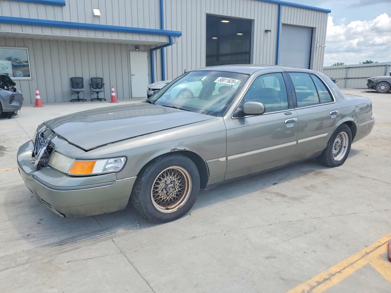 2001 Mercury Grand Marquis Ls Silver vin: 2MEFM75W31X627507