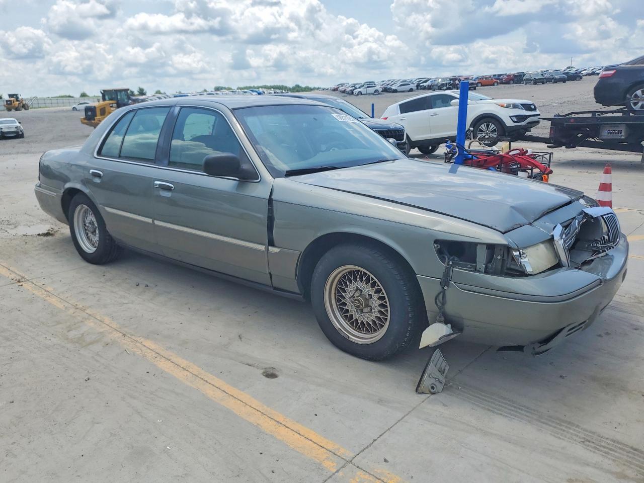 2001 Mercury Grand Marquis Ls Silver vin: 2MEFM75W31X627507