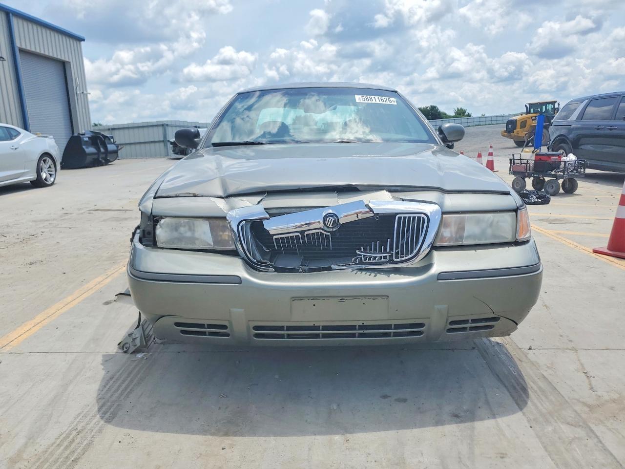 2001 Mercury Grand Marquis Ls Silver vin: 2MEFM75W31X627507