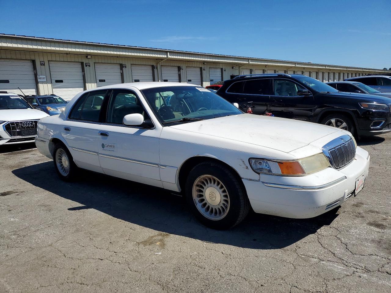 2001 Mercury Grand Marquis Ls White vin: 2MEFM75W31X635834