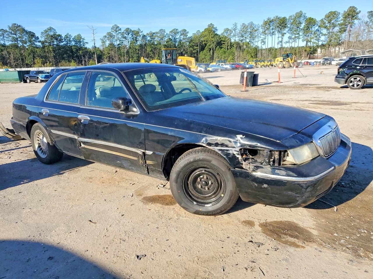 2002 Mercury Grand Marquis Ls Черный vin: 2MEFM75W32X626049