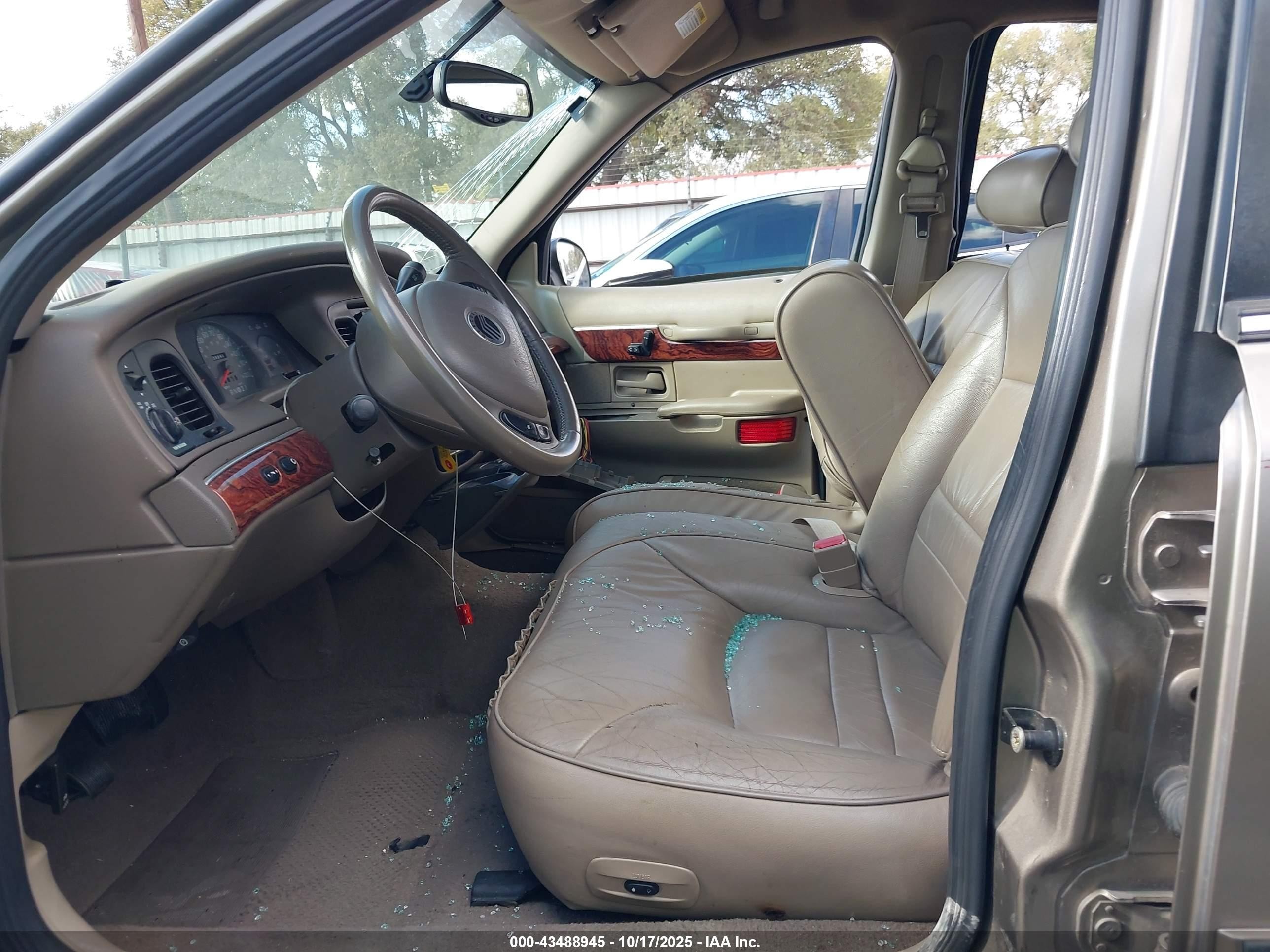 2002 Mercury Grand Marquis Ls Gold vin: 2MEFM75W32X626729