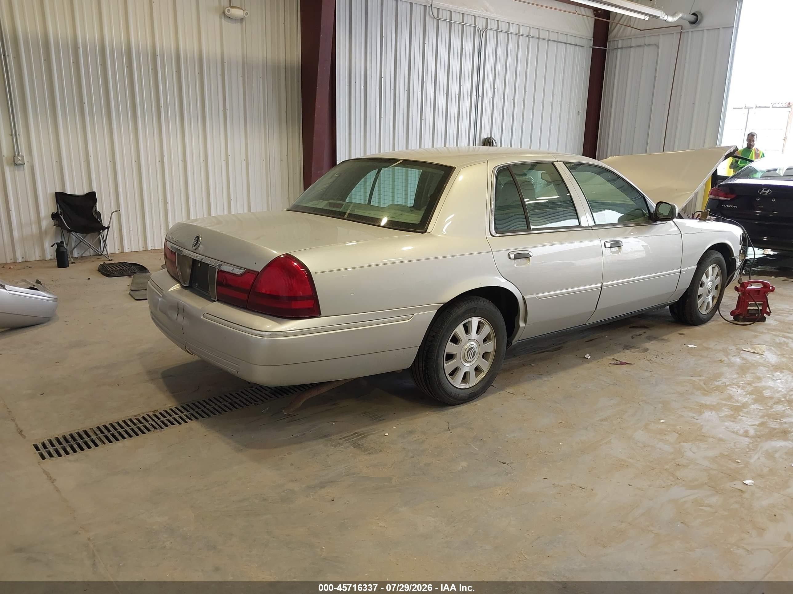 2003 Mercury Grand Marquis Ls Silver vin: 2MEFM75W33X671624