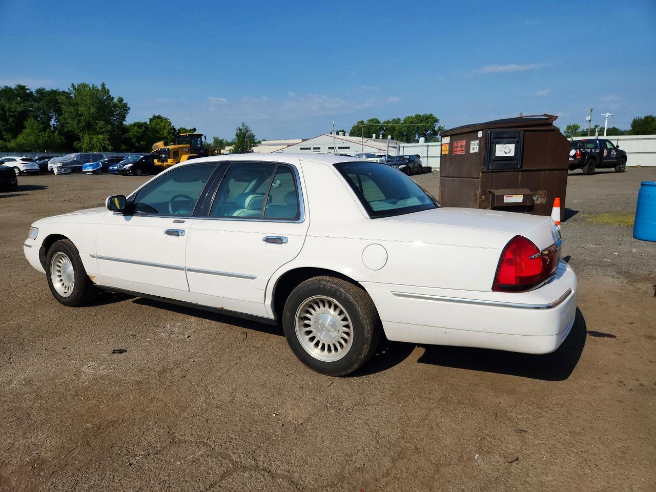 1998 Mercury Grand Marquis Ls White vin: 2MEFM75W3WX666413