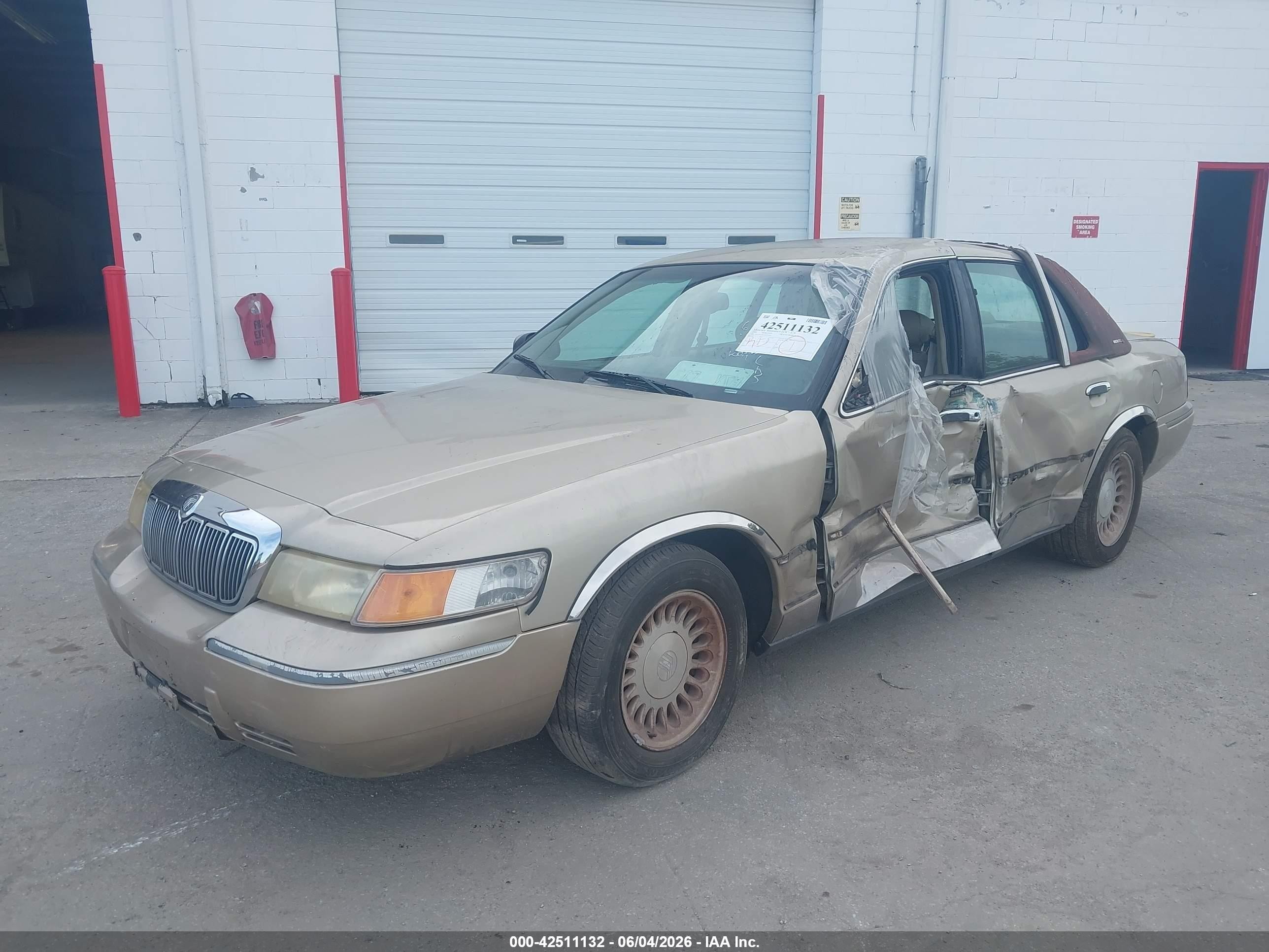 1999 Mercury Grand Marquis Ls Gold vin: 2MEFM75W3XX723291