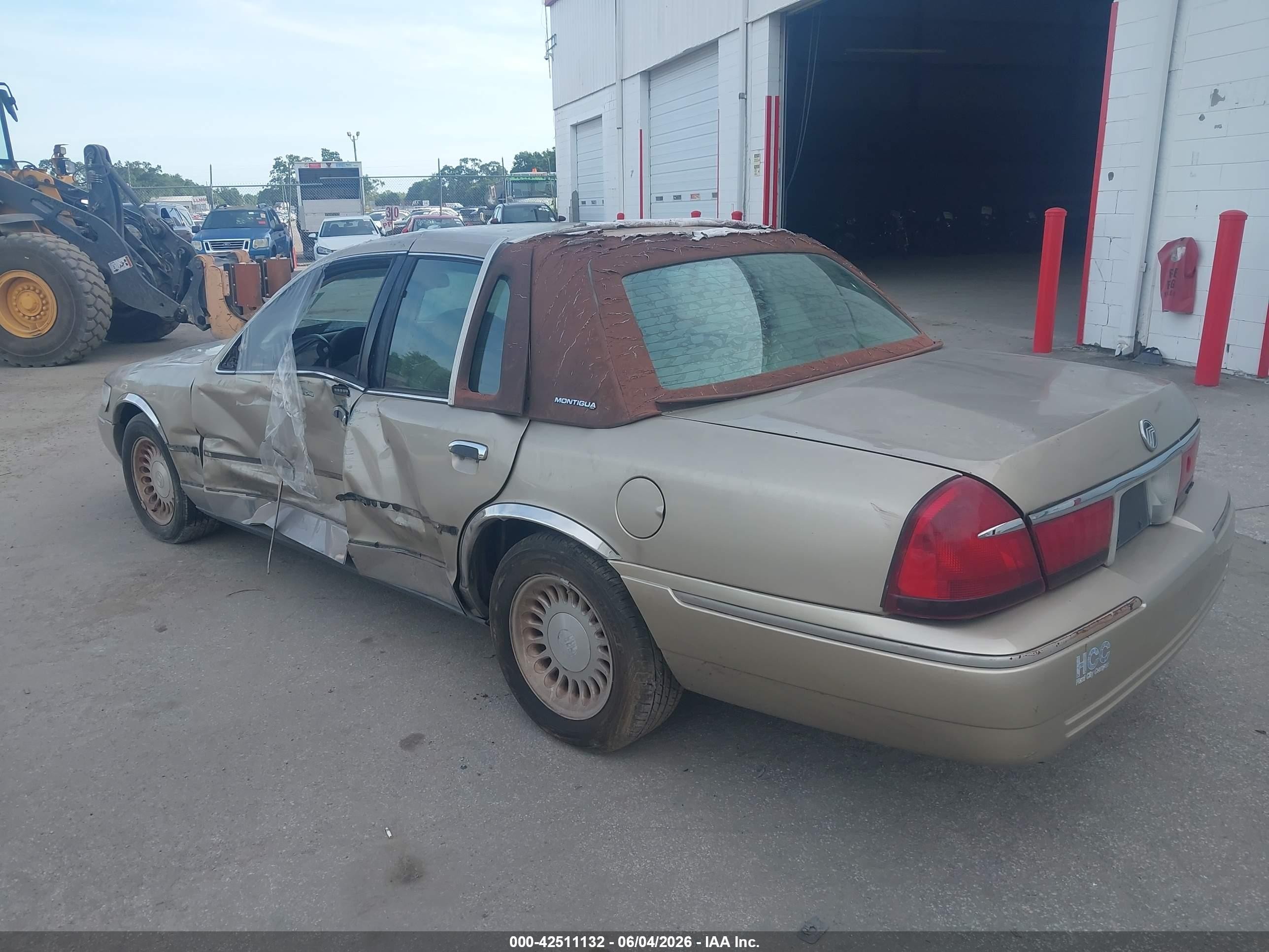 1999 Mercury Grand Marquis Ls Gold vin: 2MEFM75W3XX723291