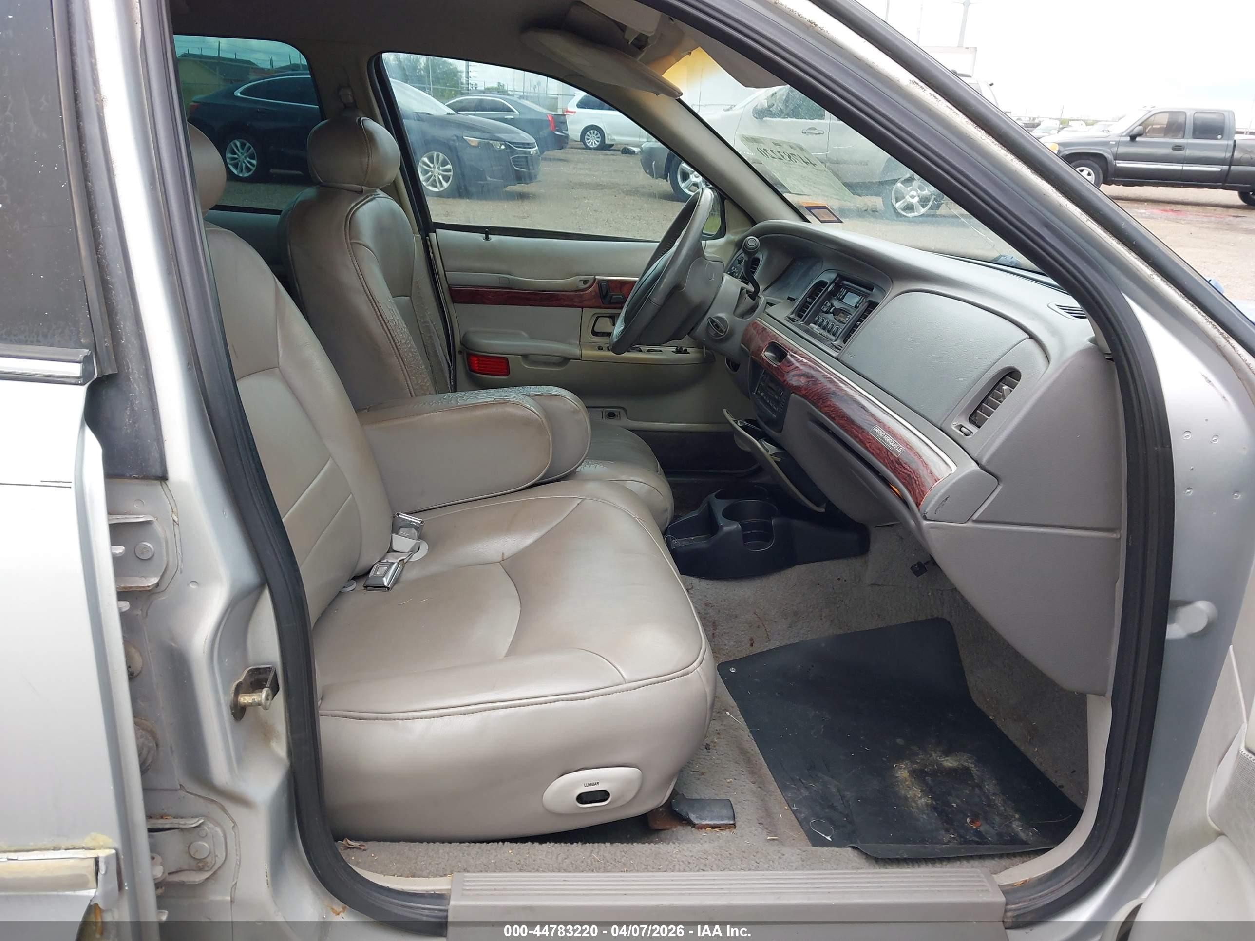 2000 Mercury Grand Marquis Ls Gray vin: 2MEFM75W3YX673008