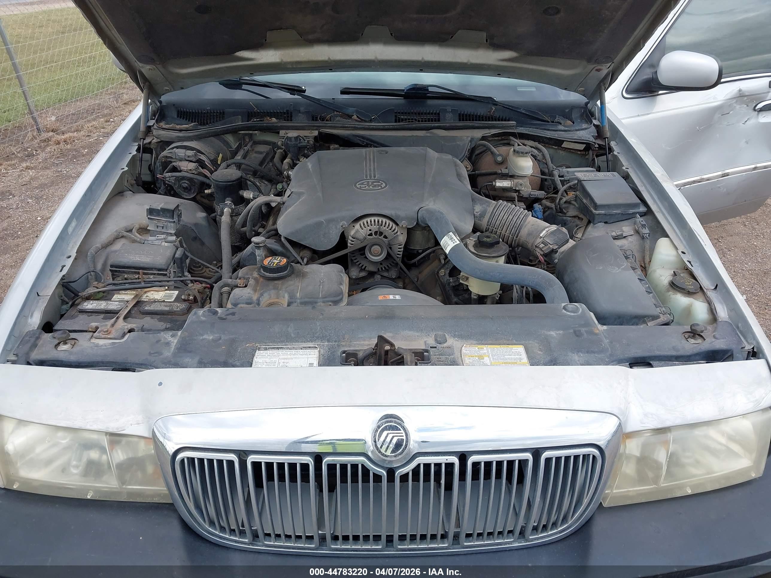 2000 Mercury Grand Marquis Ls Gray vin: 2MEFM75W3YX673008