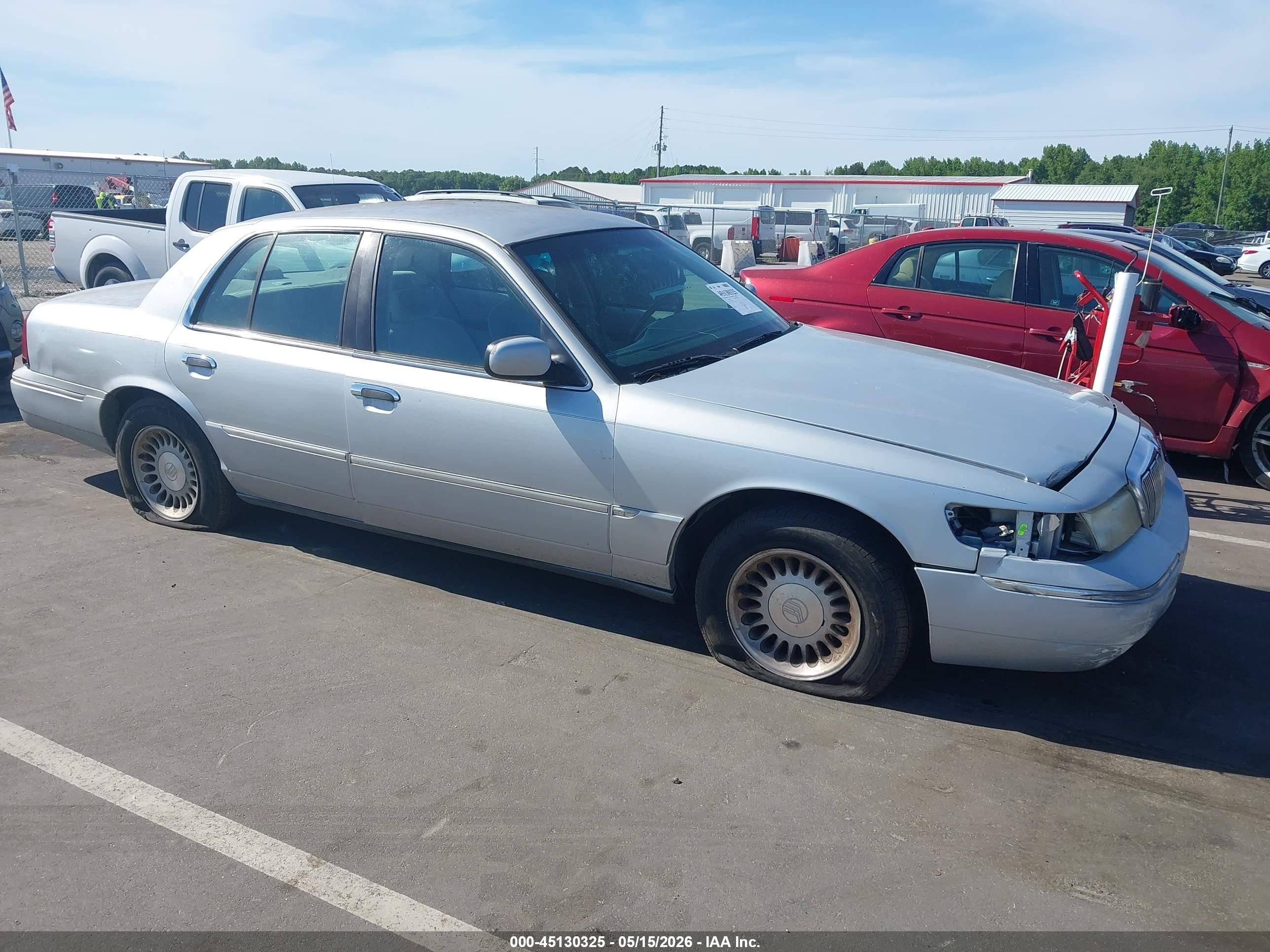 2000 Mercury Grand Marquis Ls Silver vin: 2MEFM75W3YX690259