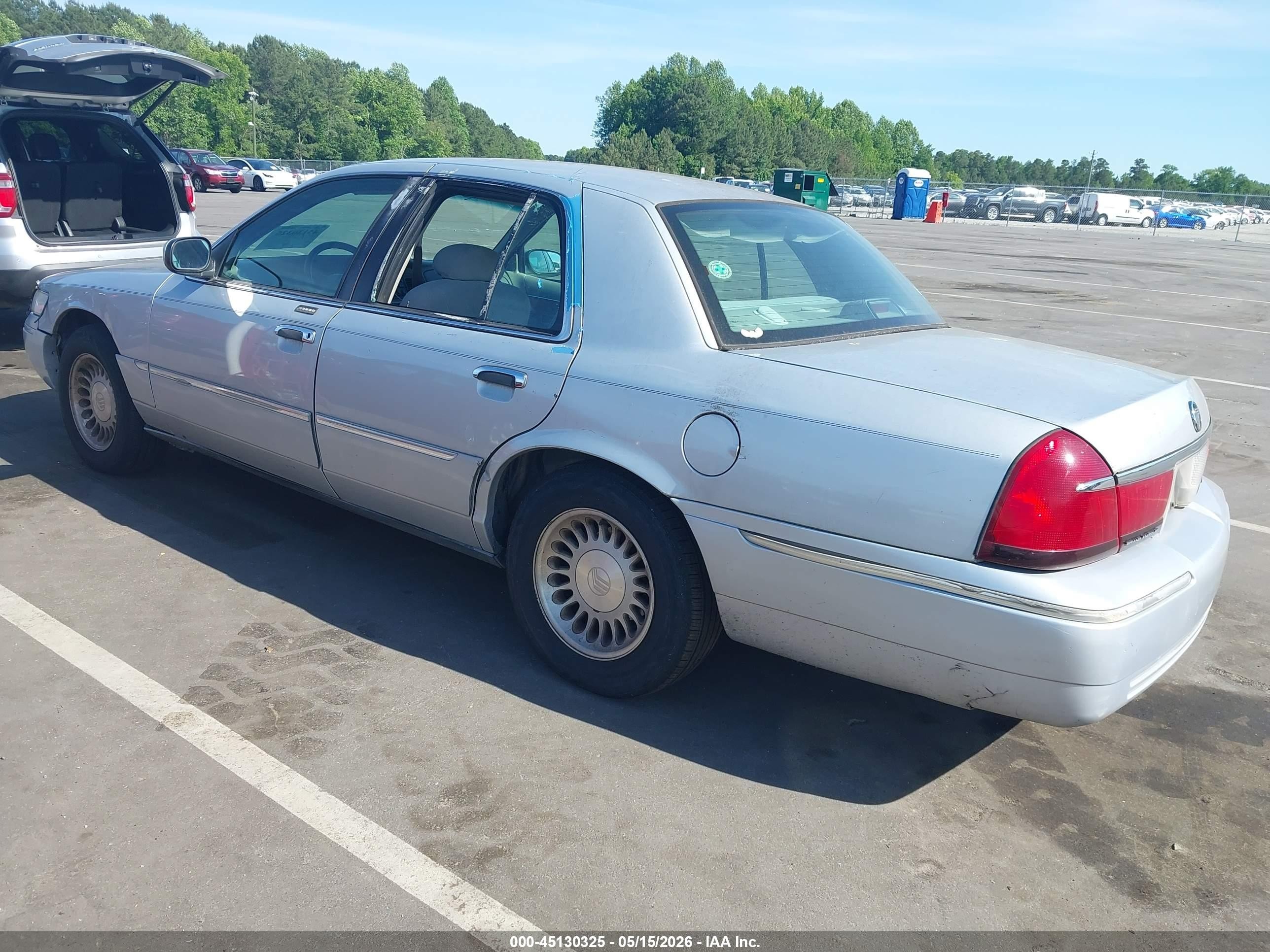2000 Mercury Grand Marquis Ls Silver vin: 2MEFM75W3YX690259