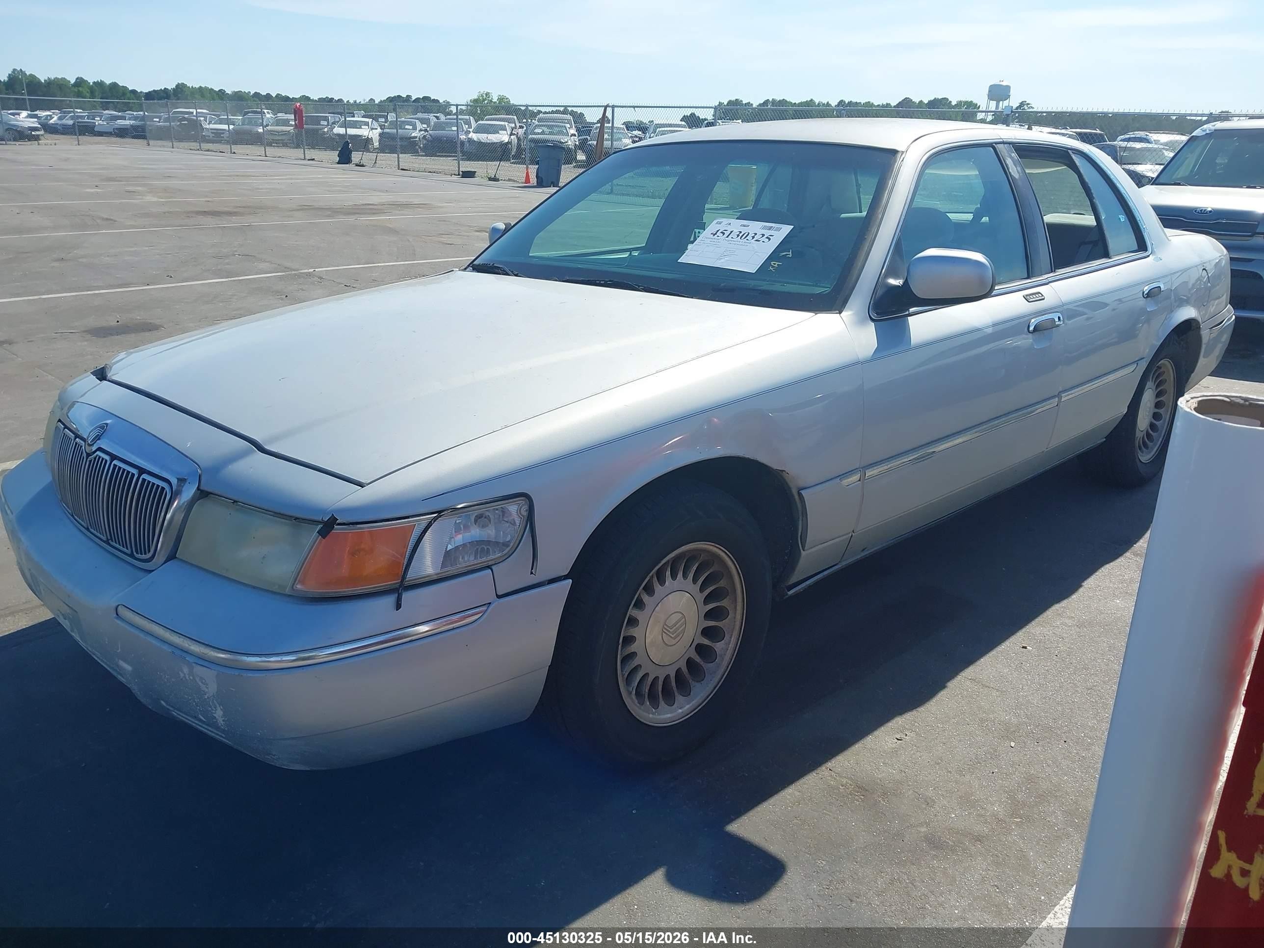 2000 Mercury Grand Marquis Ls Silver vin: 2MEFM75W3YX690259