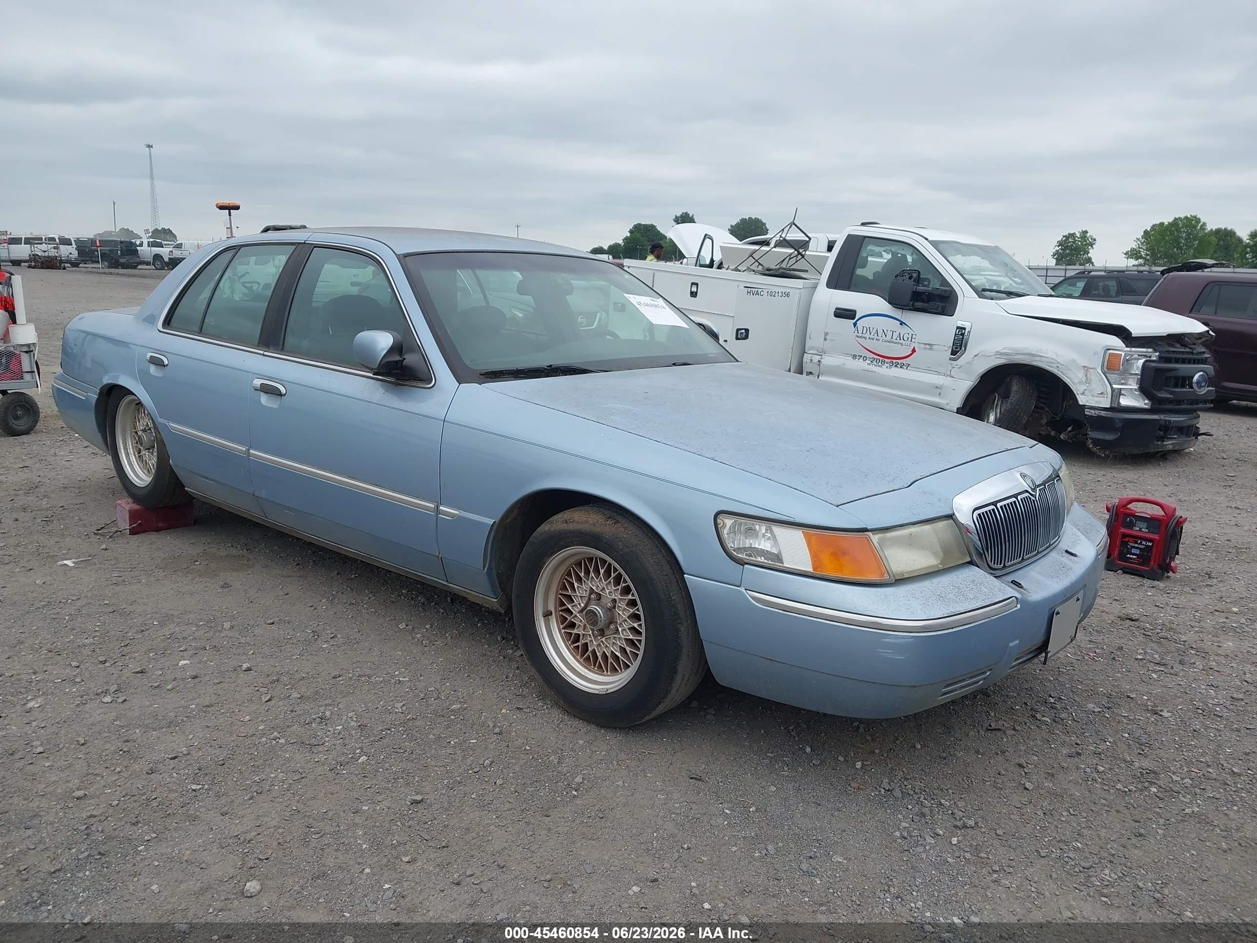 2000 Mercury Grand Marquis Ls Light Blue vin: 2MEFM75W3YX707576