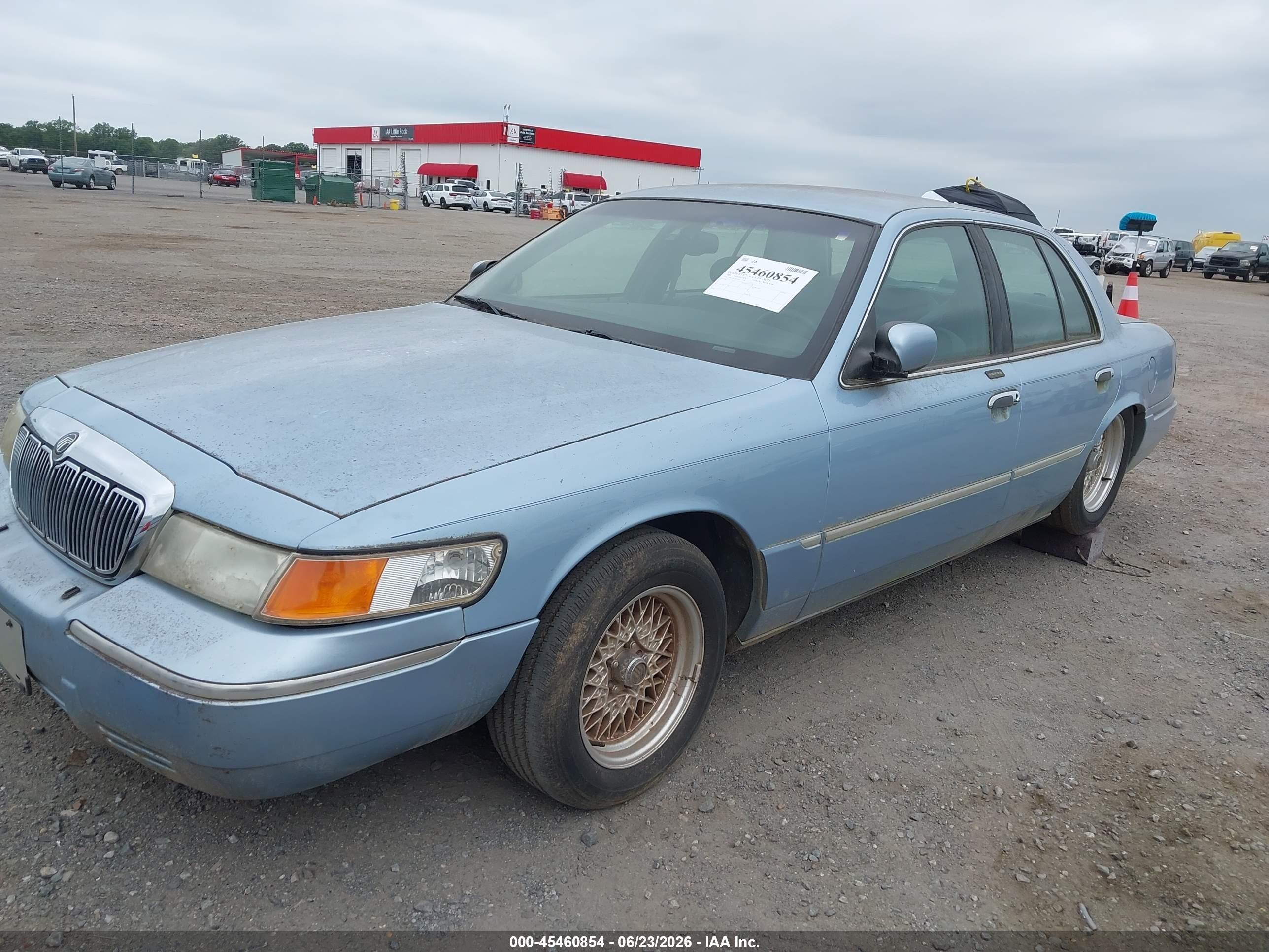 2000 Mercury Grand Marquis Ls Light Blue vin: 2MEFM75W3YX707576