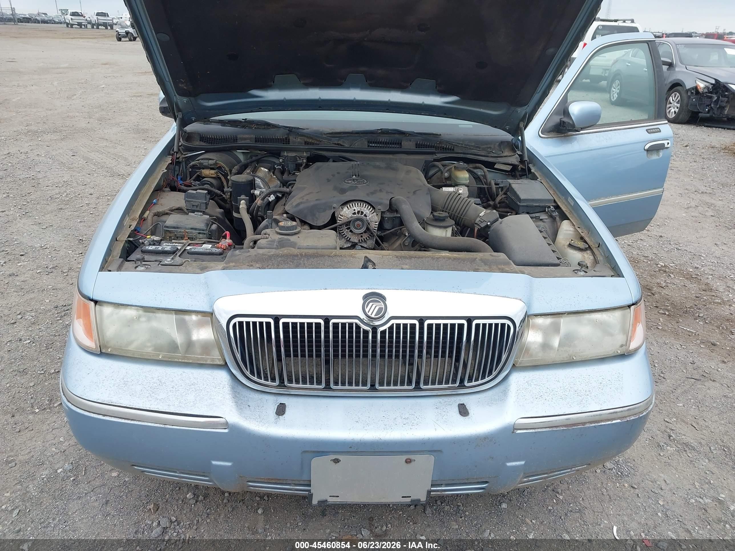 2000 Mercury Grand Marquis Ls Light Blue vin: 2MEFM75W3YX707576
