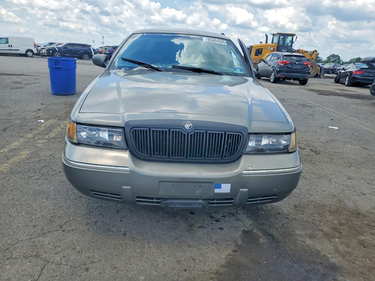 2002 Mercury Grand Marquis Ls Gray vin: 2MEFM75W42X649064