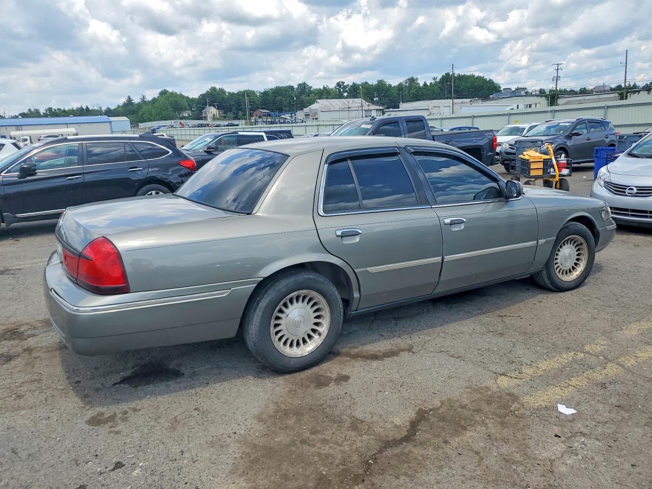 2002 Mercury Grand Marquis Ls Gray vin: 2MEFM75W42X649064