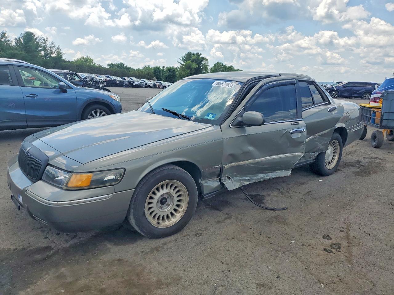 2002 Mercury Grand Marquis Ls Gray vin: 2MEFM75W42X649064