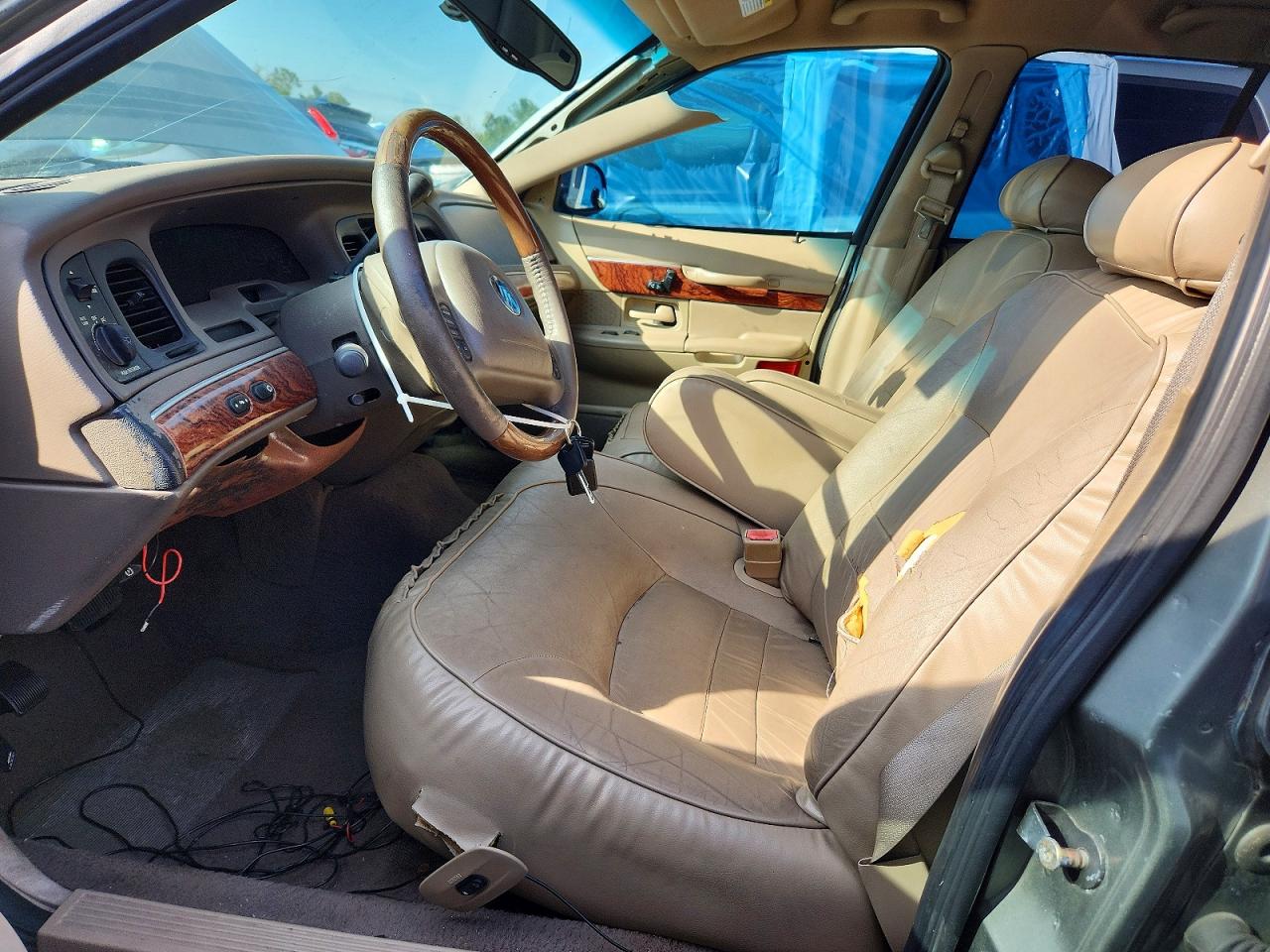 2002 Mercury Grand Marquis Ls Gray vin: 2MEFM75W42X649064