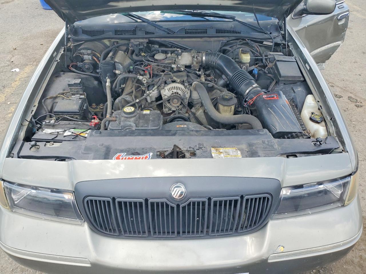 2002 Mercury Grand Marquis Ls Gray vin: 2MEFM75W42X649064