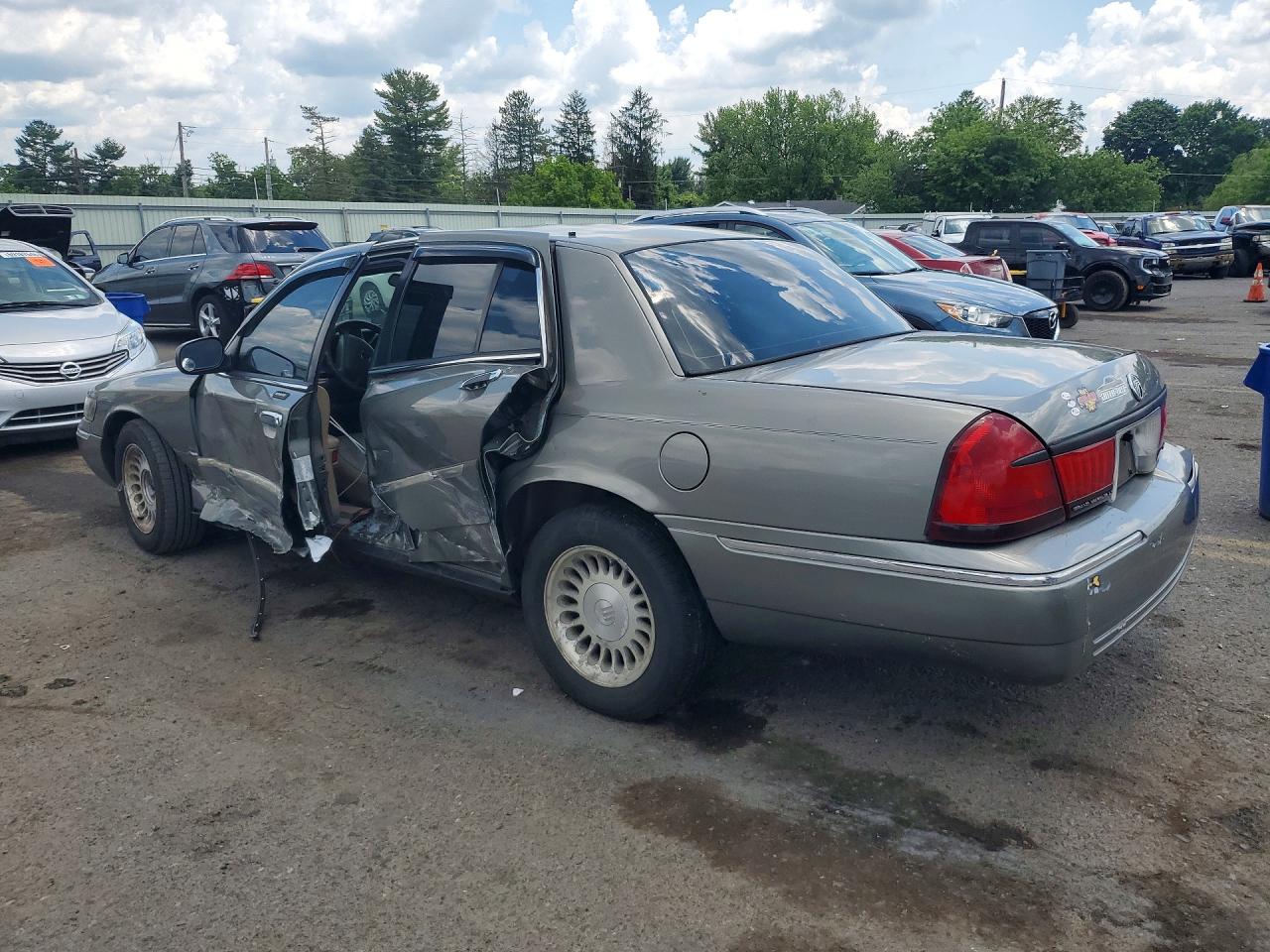 2002 Mercury Grand Marquis Ls Gray vin: 2MEFM75W42X649064