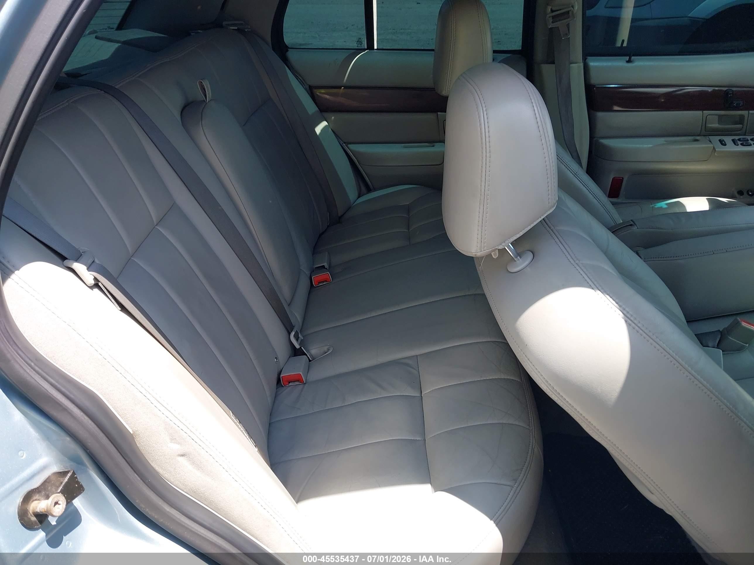 2003 Mercury Grand Marquis Ls Light Blue vin: 2MEFM75W43X640091