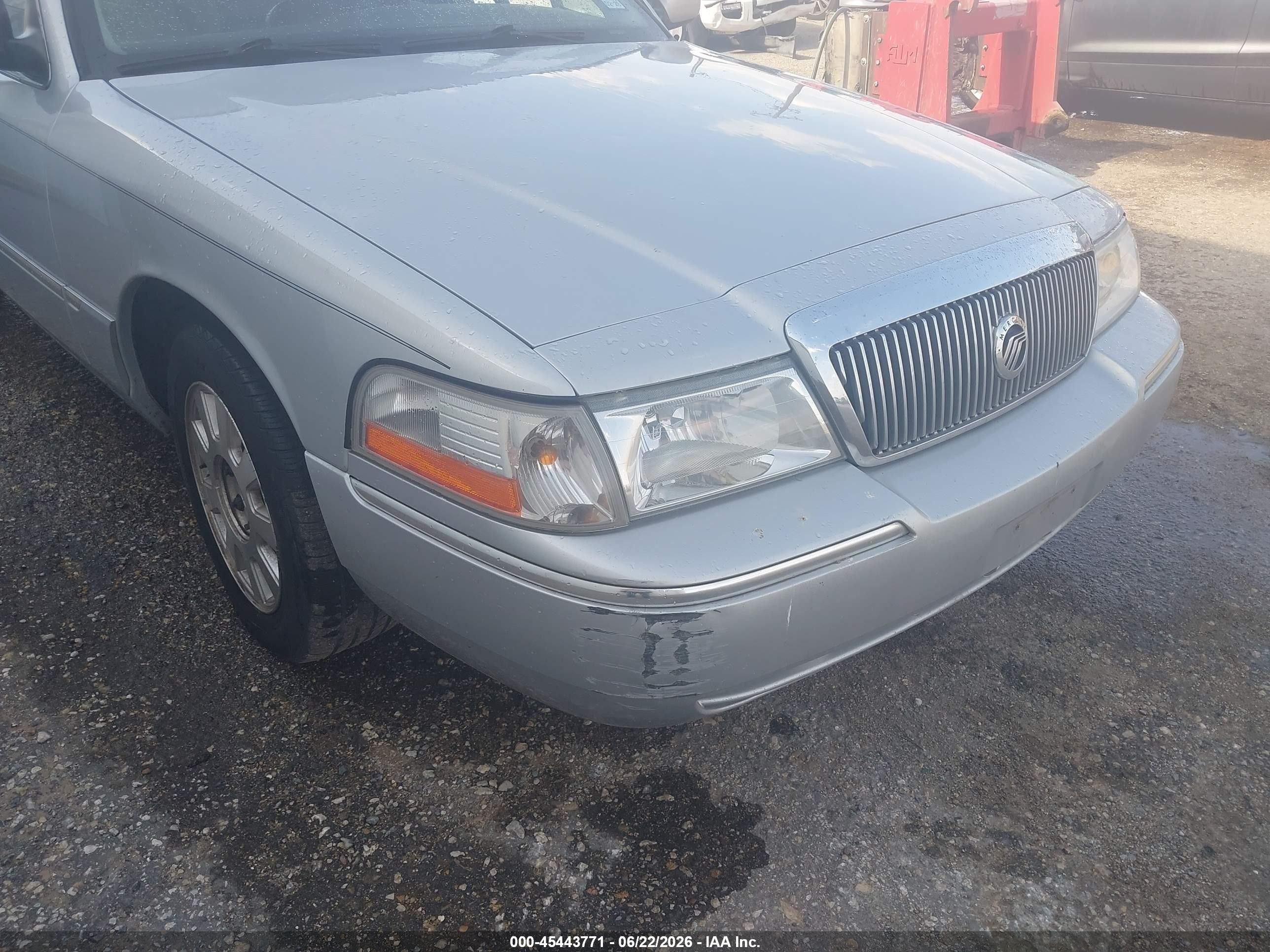 2003 Mercury Grand Marquis Ls Silver vin: 2MEFM75W43X643749