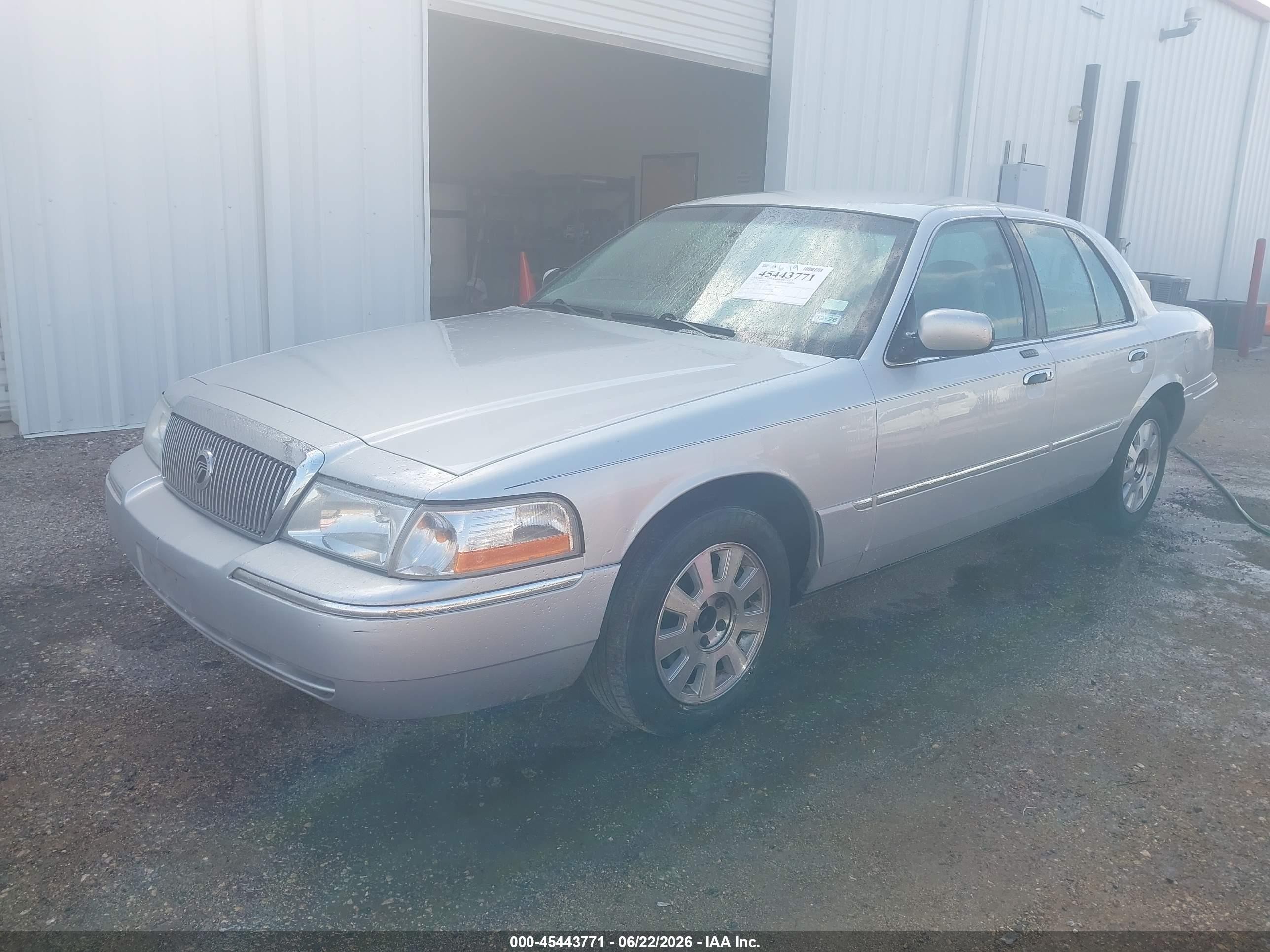 2003 Mercury Grand Marquis Ls Silver vin: 2MEFM75W43X643749