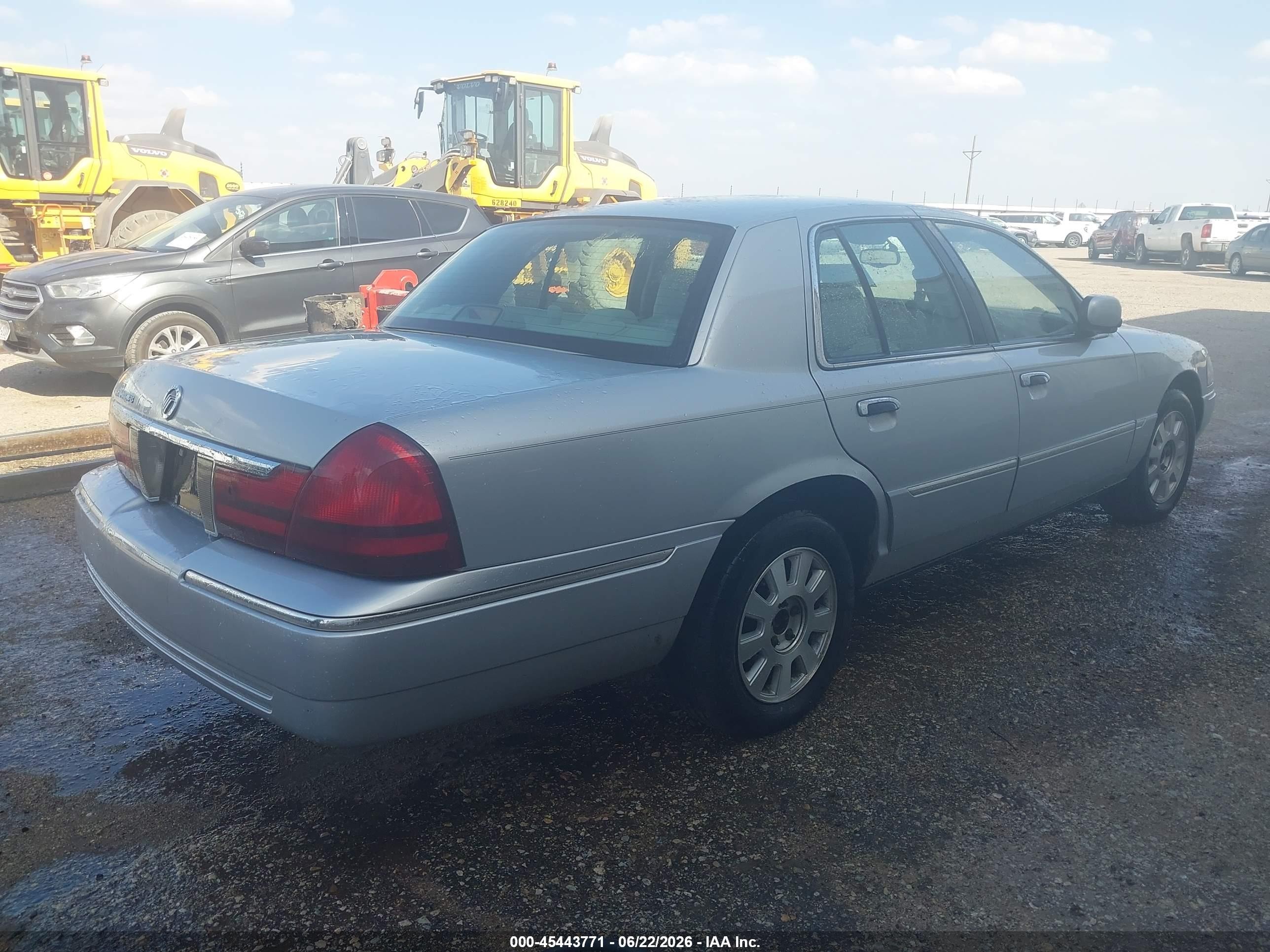 2003 Mercury Grand Marquis Ls Silver vin: 2MEFM75W43X643749